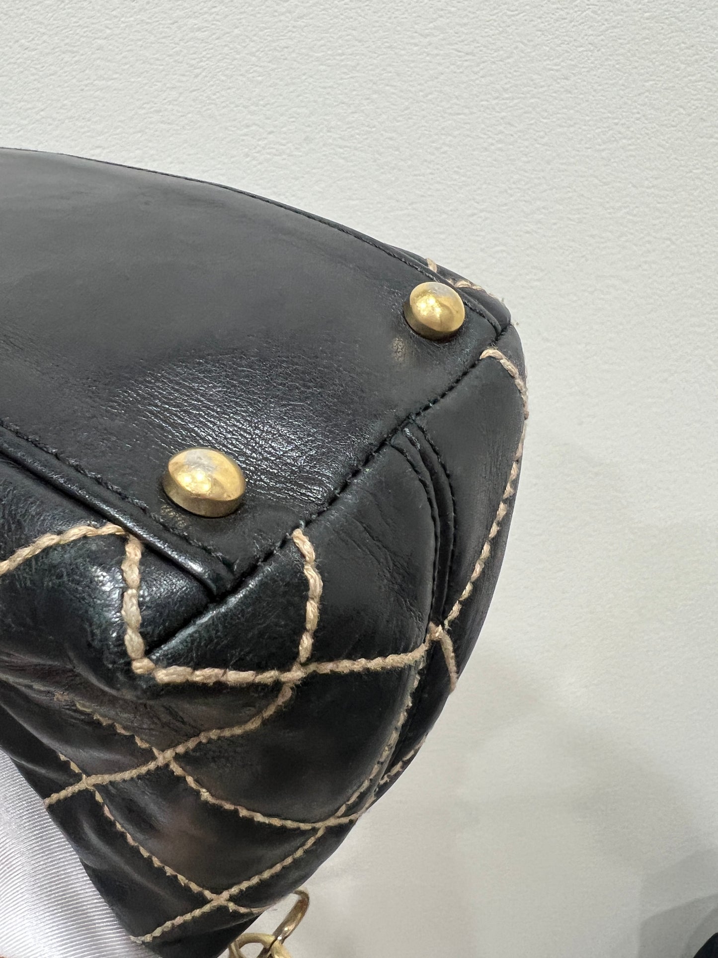 CHANEL Wild Stitch CC Shoulder Bag