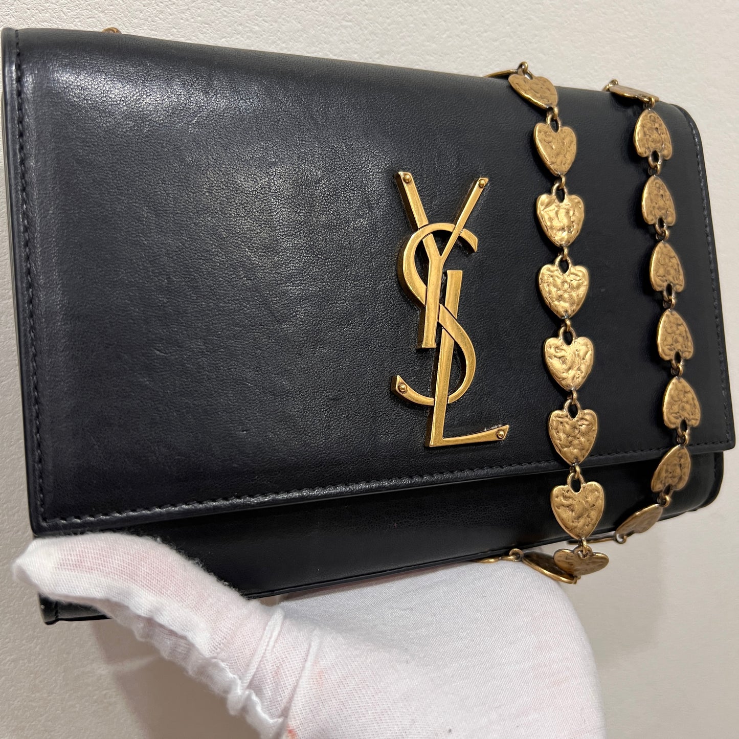 YSL Kate Heart Chain Bag