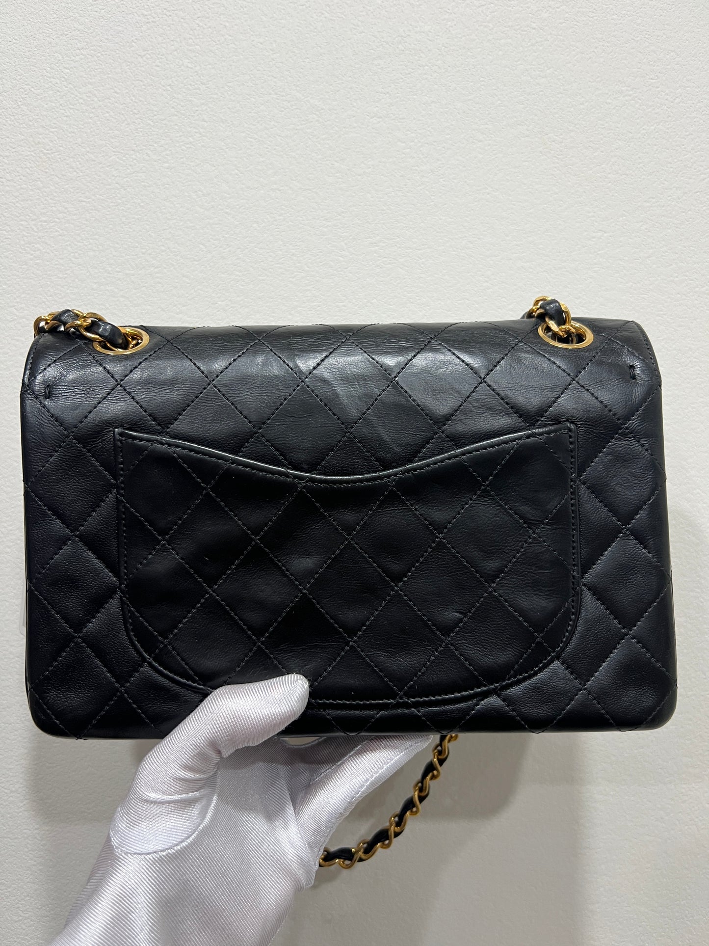 CHANEL 1988’s Classic Double Flap Bag 24K gold