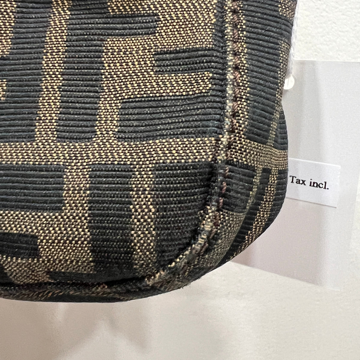 Fendi Baguette Zucca Canvas