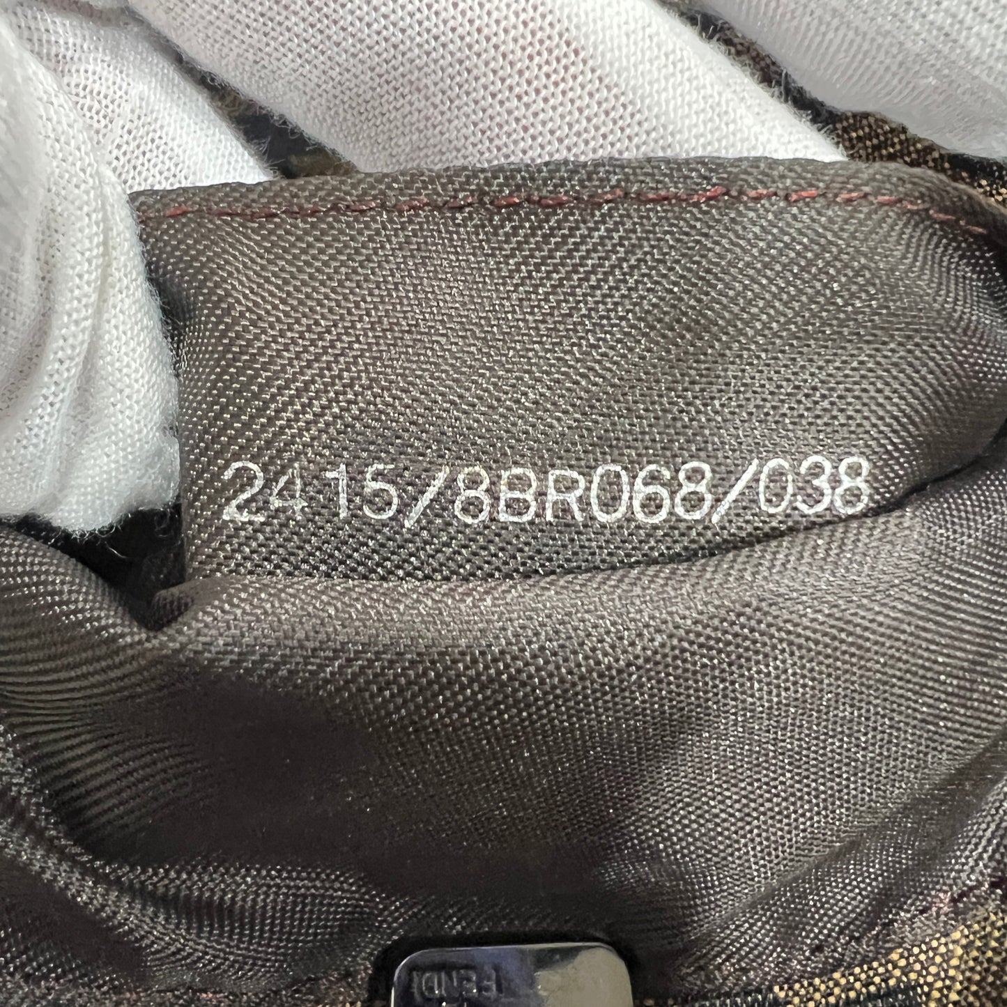 FENDI Zucca Shoulder Bag