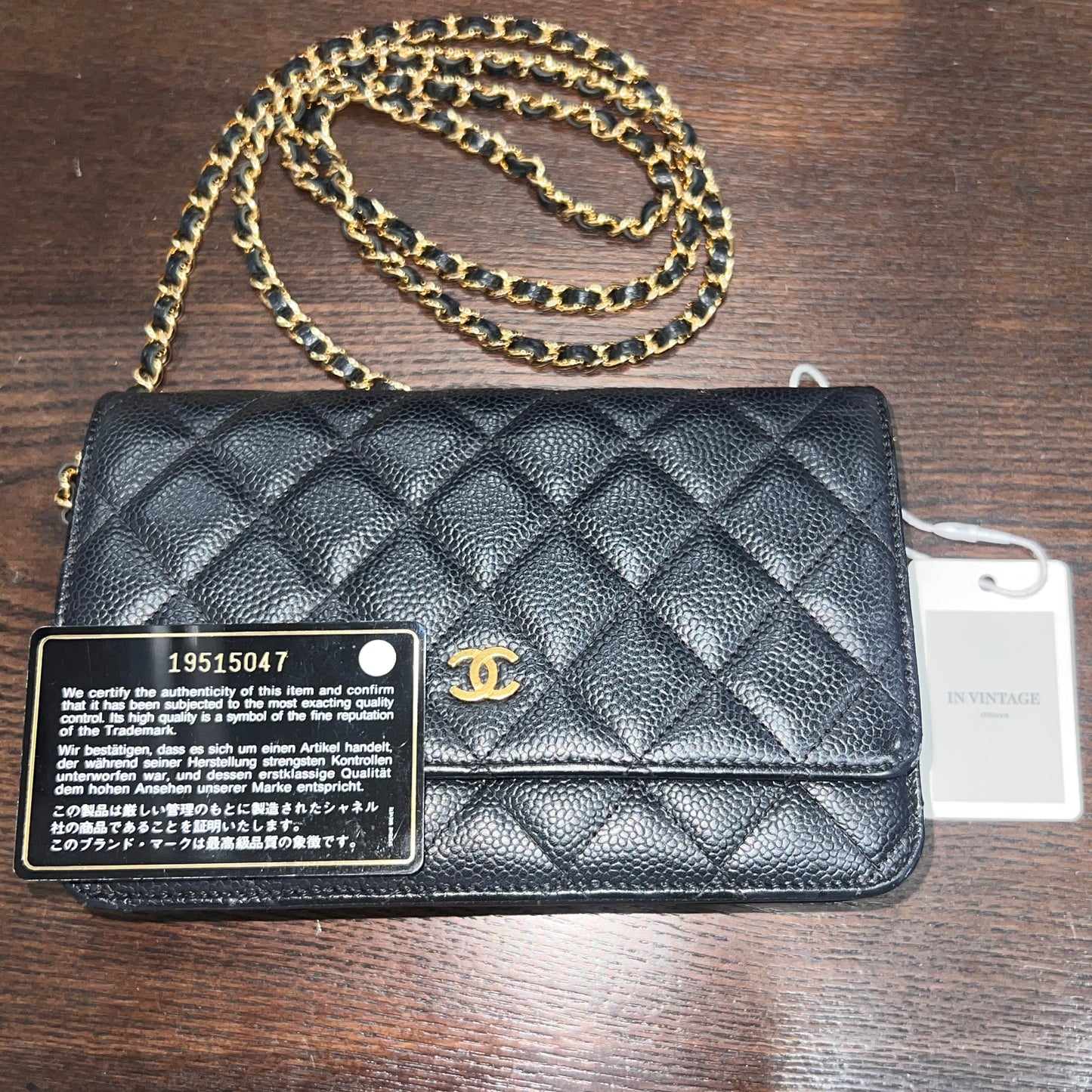 CHANEL Caviar WOC