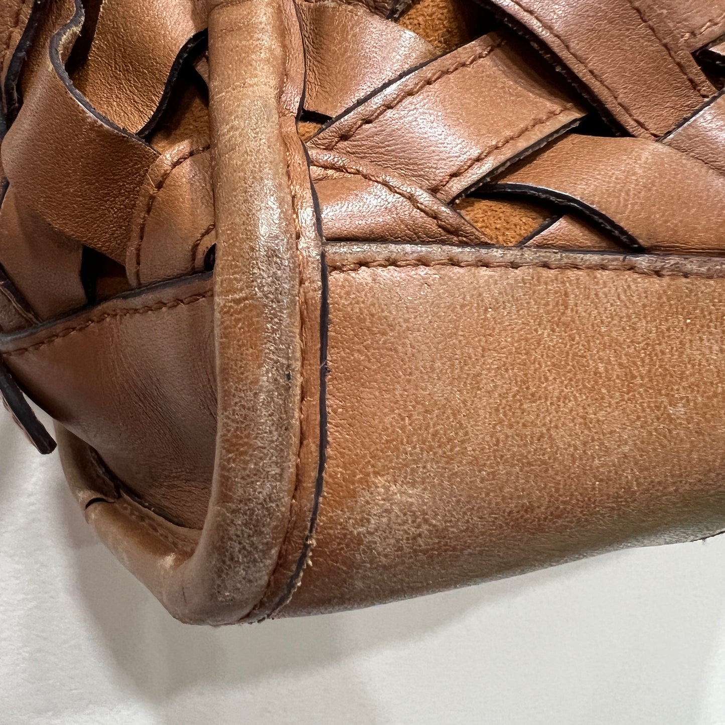 LOEWE Amazona Woven Handbag (718-36)