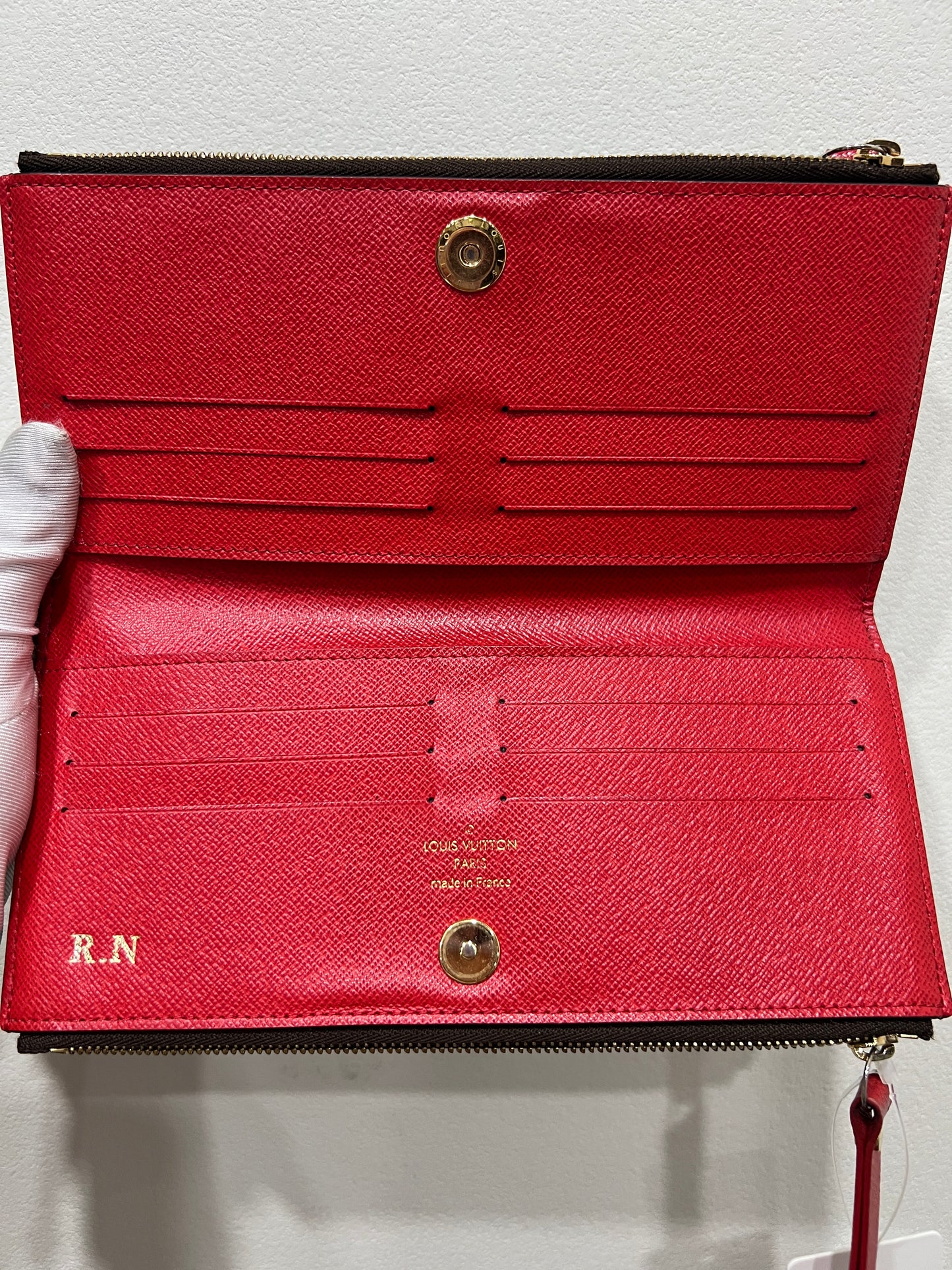 LOUIS VUITTON Portefeuille Colored Leather