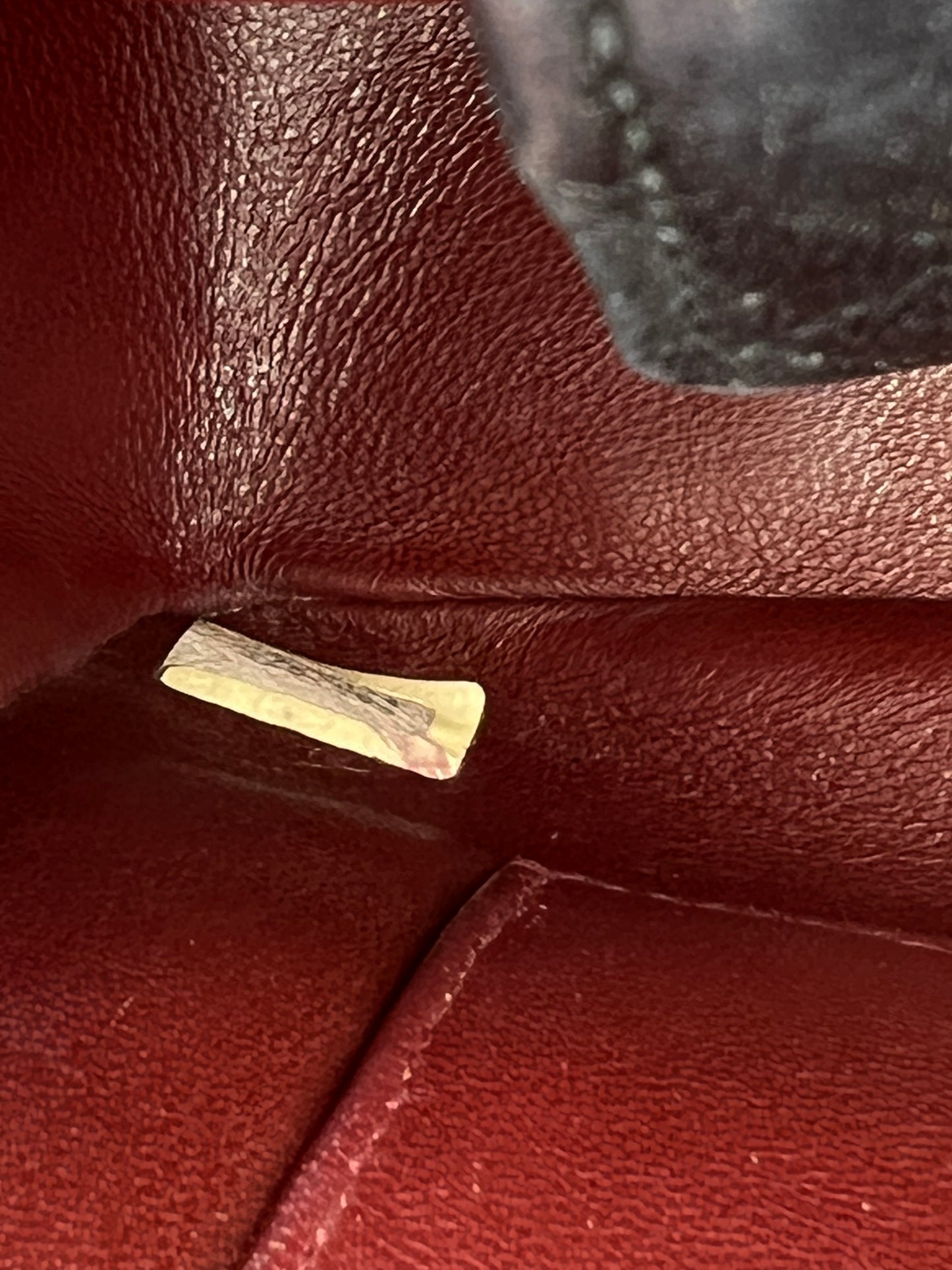 CHANEL Vintage Classic Flap with Wallet 24K gold 27cm