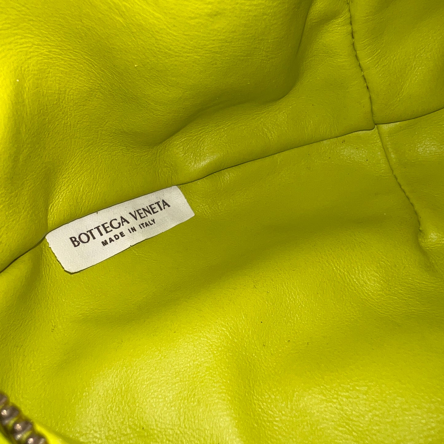 BOTTEGA VENETA Mini Jodie Neon Green