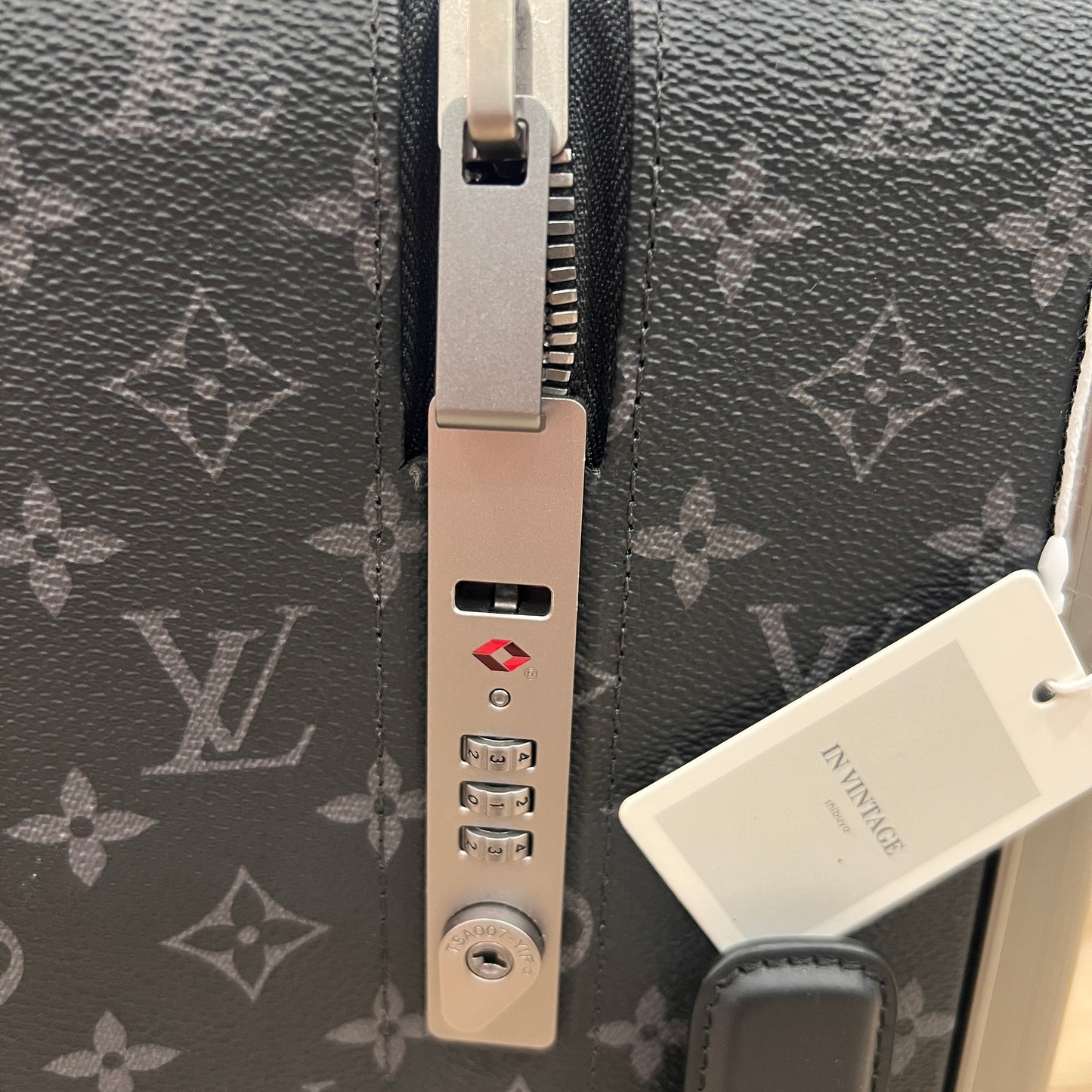 LOUIS VUITTON Horizon Grey Monogram Eclipse 55cm Suitcase