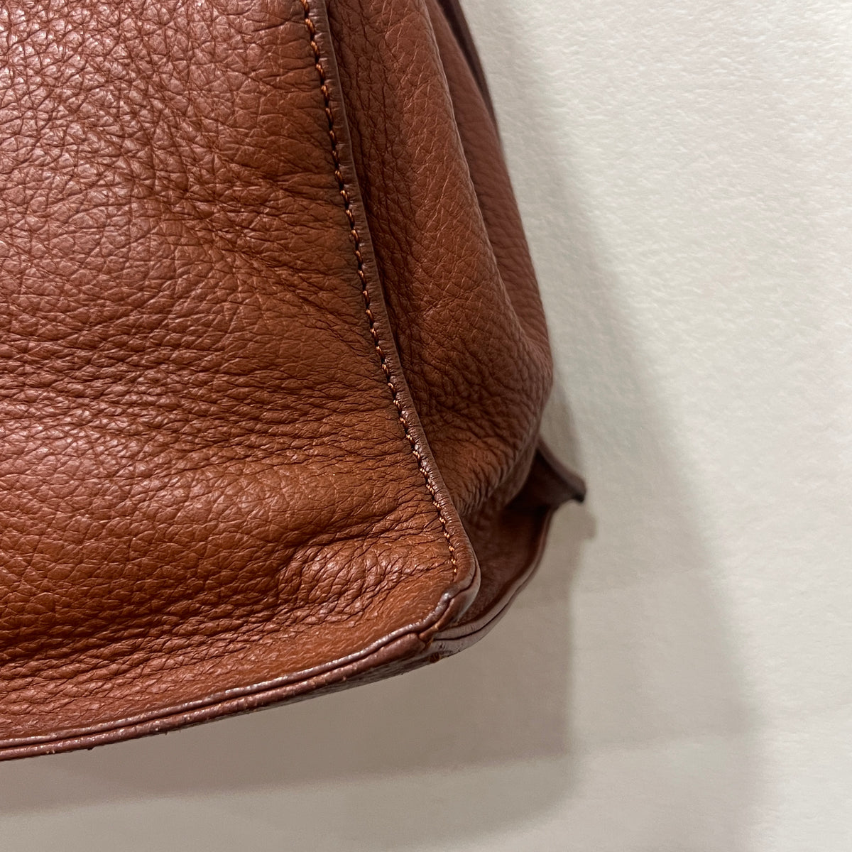 CHANEL Wood Handle Coco Mark Handbag