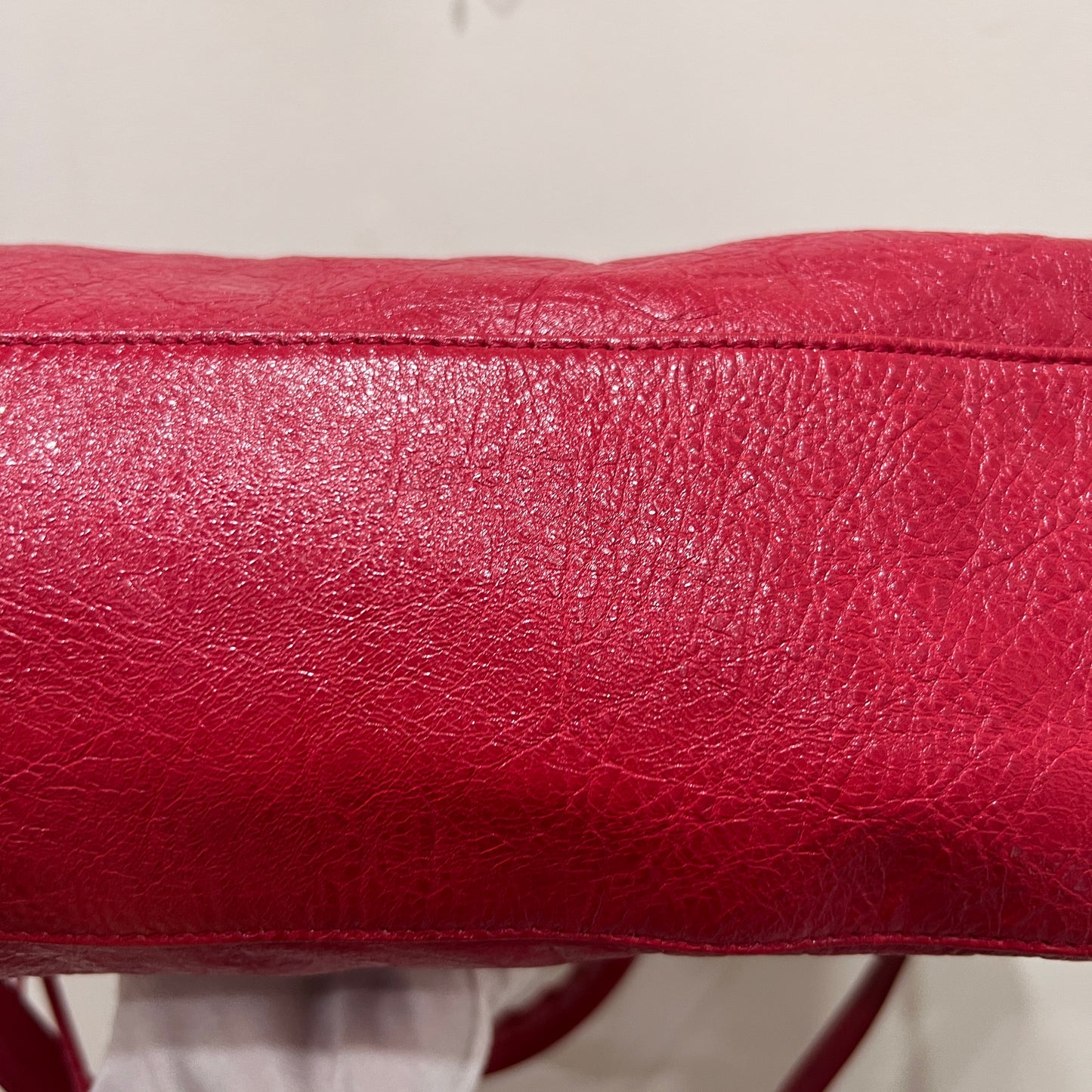 BALENCIAGA City Bag Medium Red