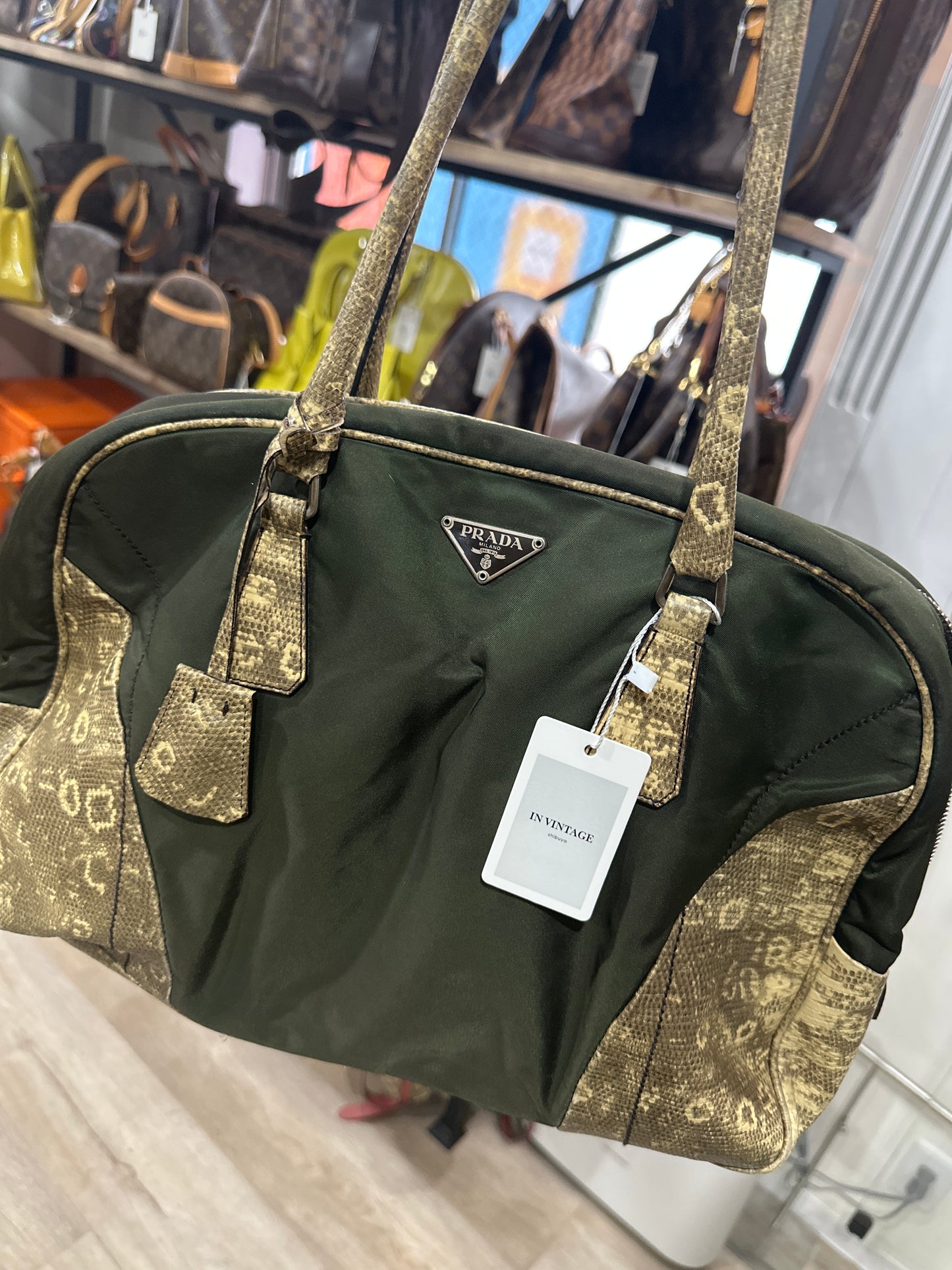 PRADA Tessuto Tote Bag