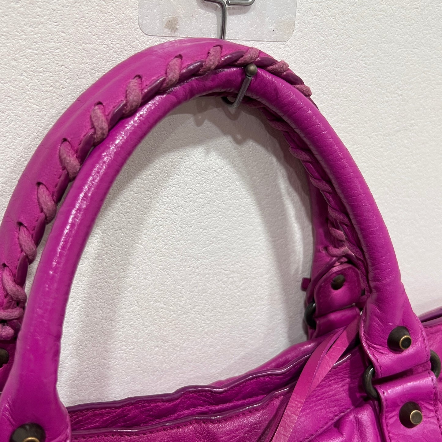BALENCIAGA City Bag Medium Magenta Pink