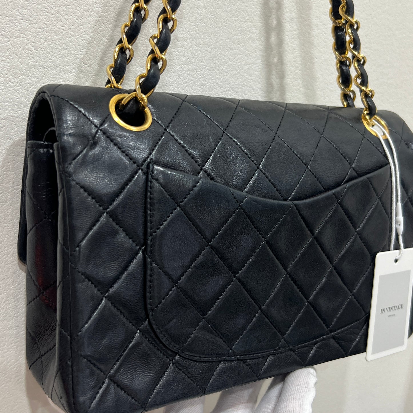 CHANEL Classic Double Flap 24k Gold 23cm
