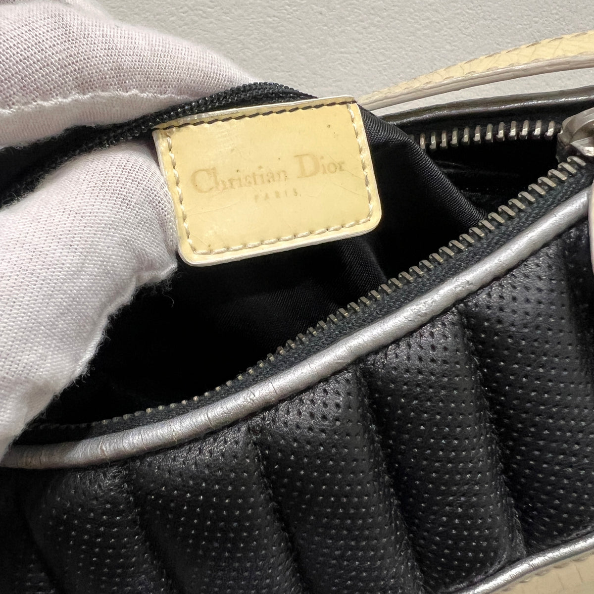 DIOR Montaigne by John Galliano Chris 1947 Shoulder Bag