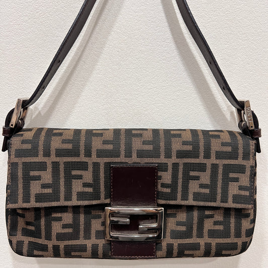 FENDI Baguette Silver Hardware