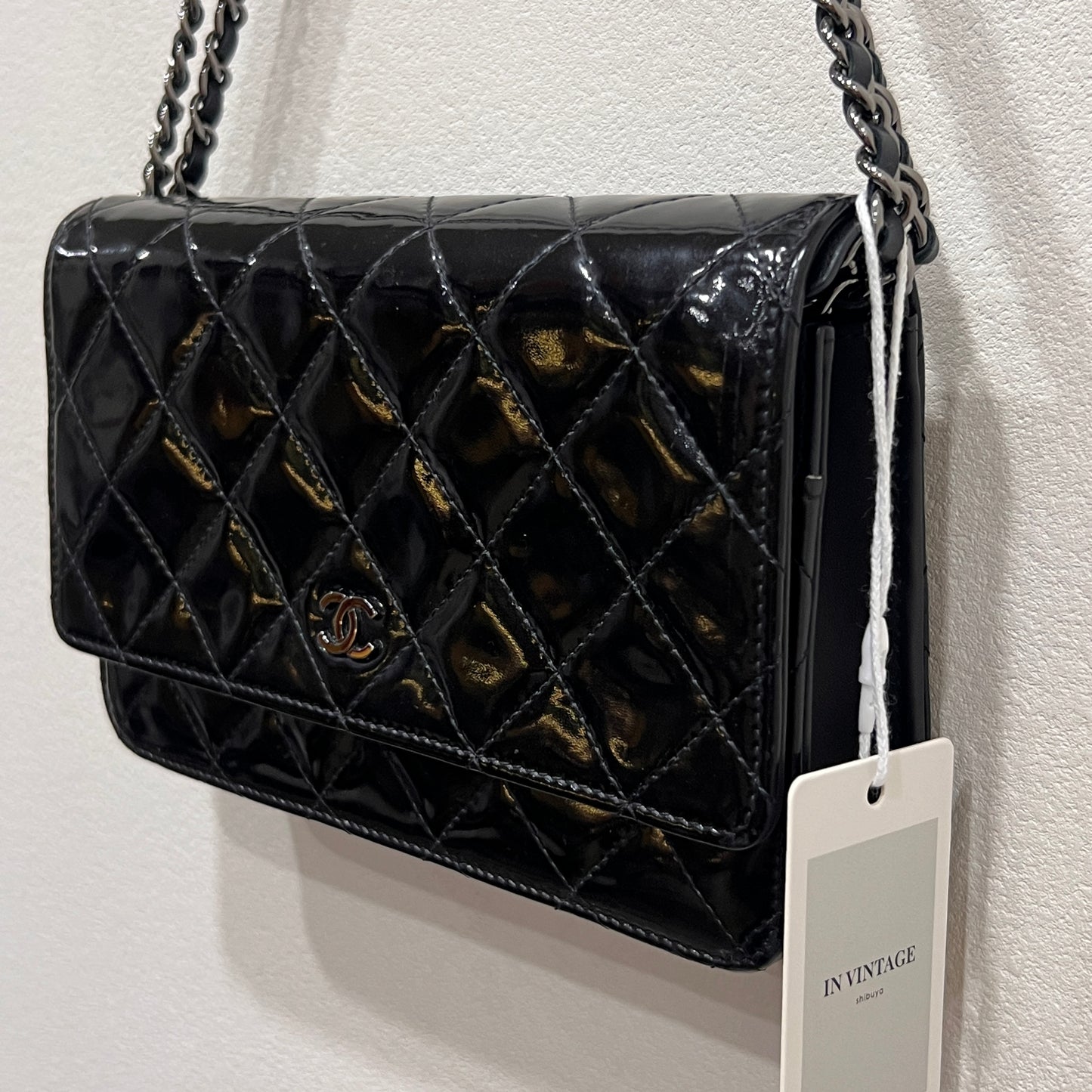 CHANEL Patent Leather WOC