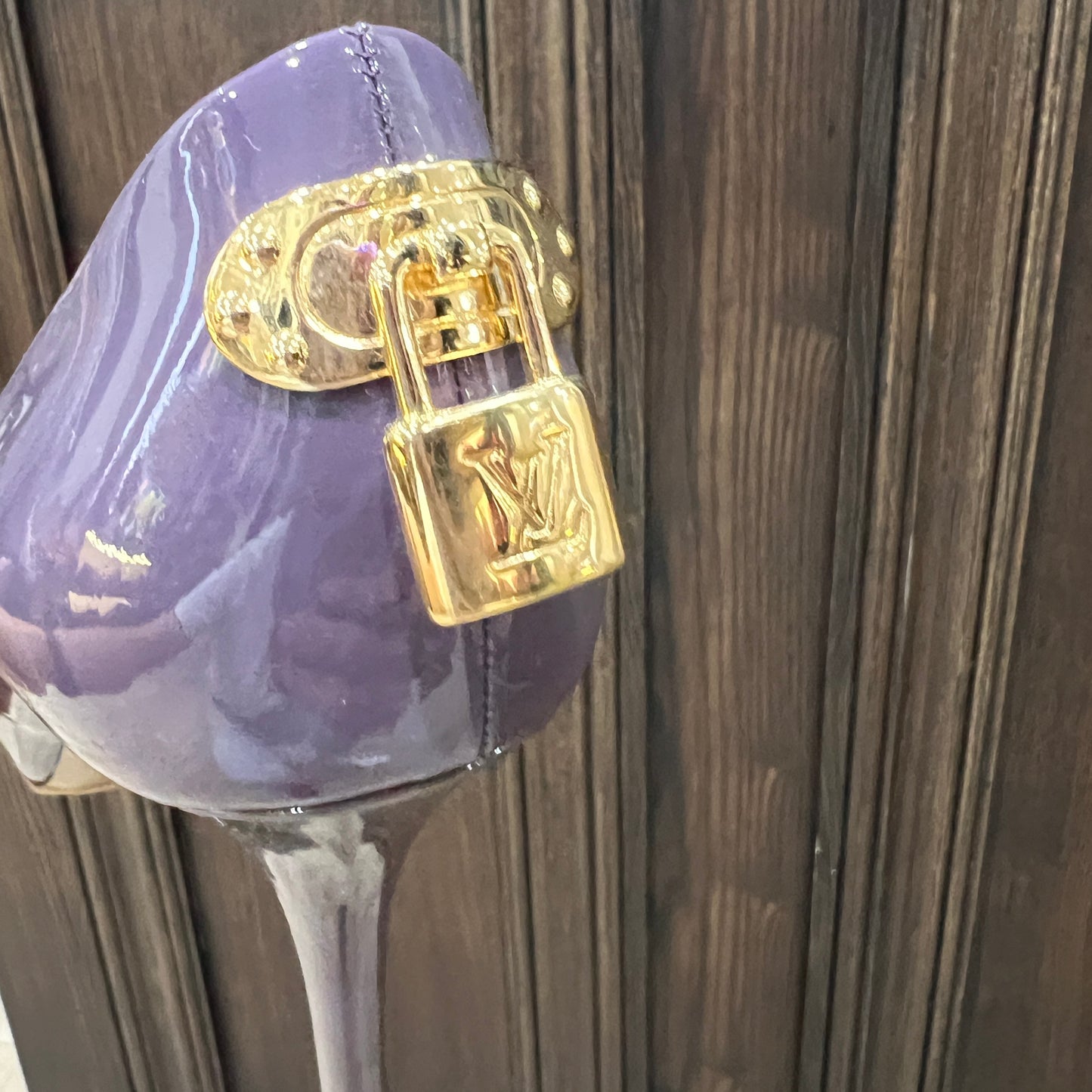 LOUIS VUITTON Purple Shoes