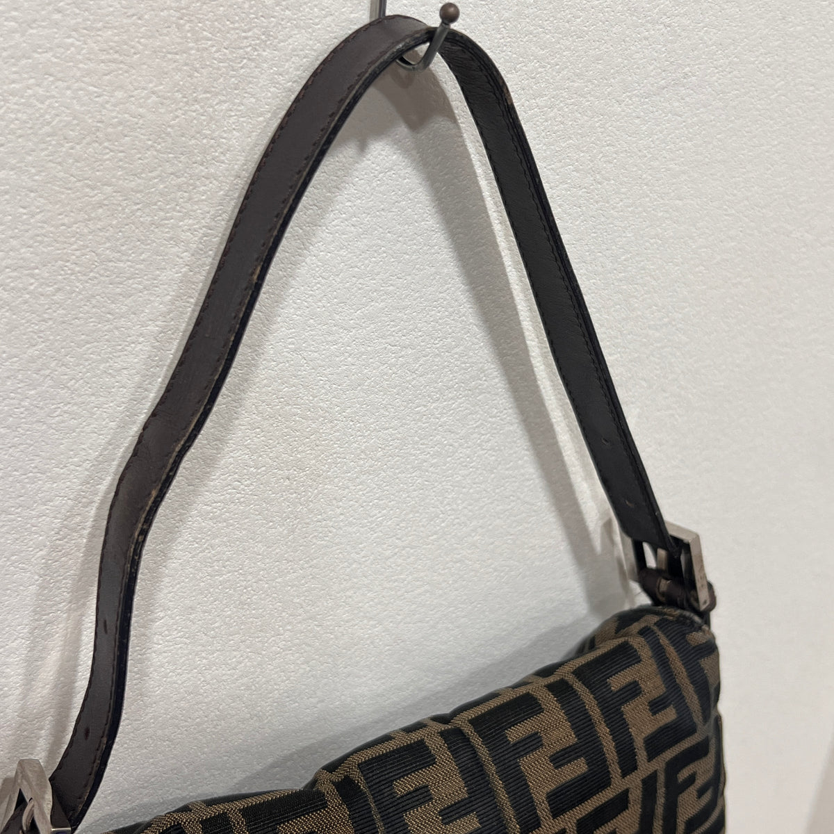 Fendi Baguette Zucca Canvas