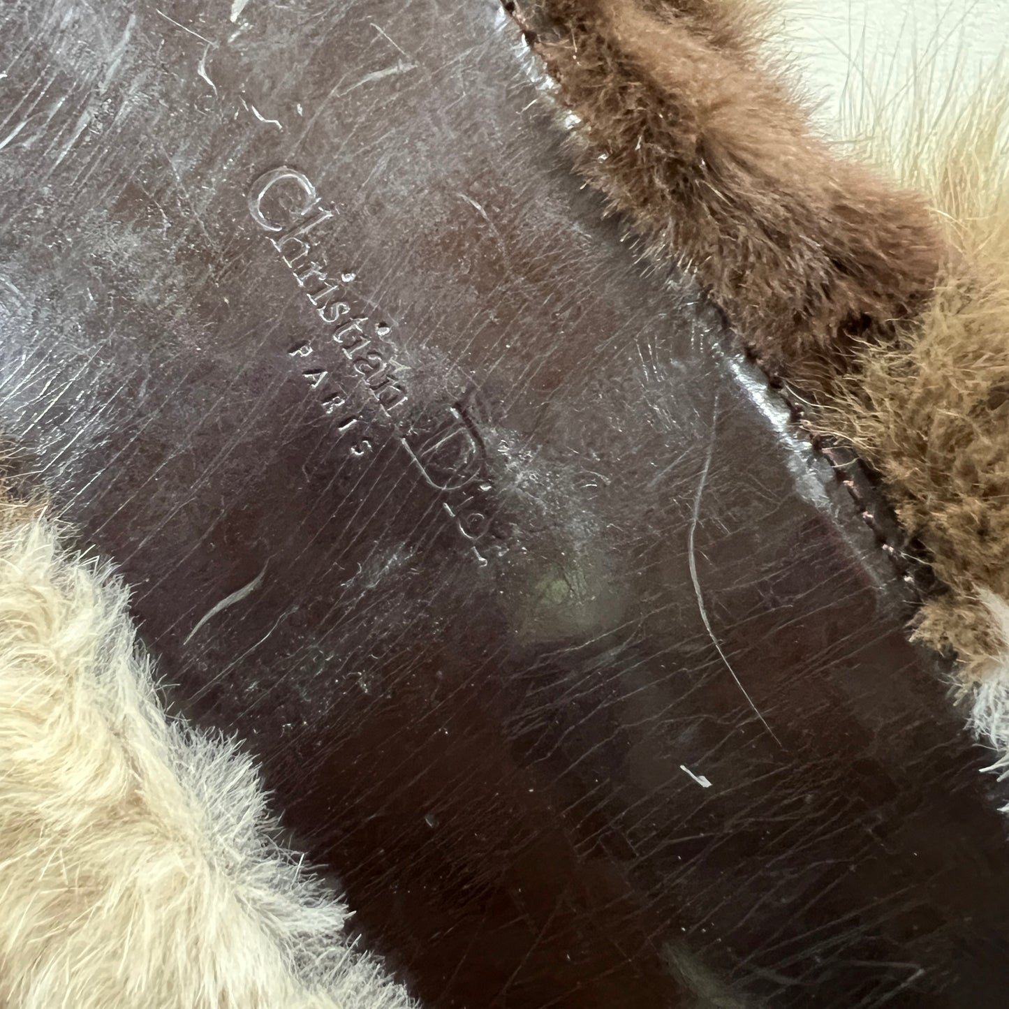 DIOR Fur Bag Medium