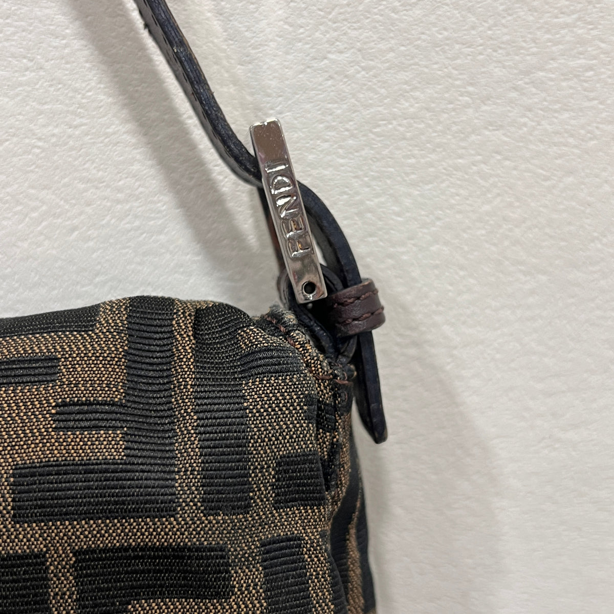 Fendi Baguette Zucca Canvas