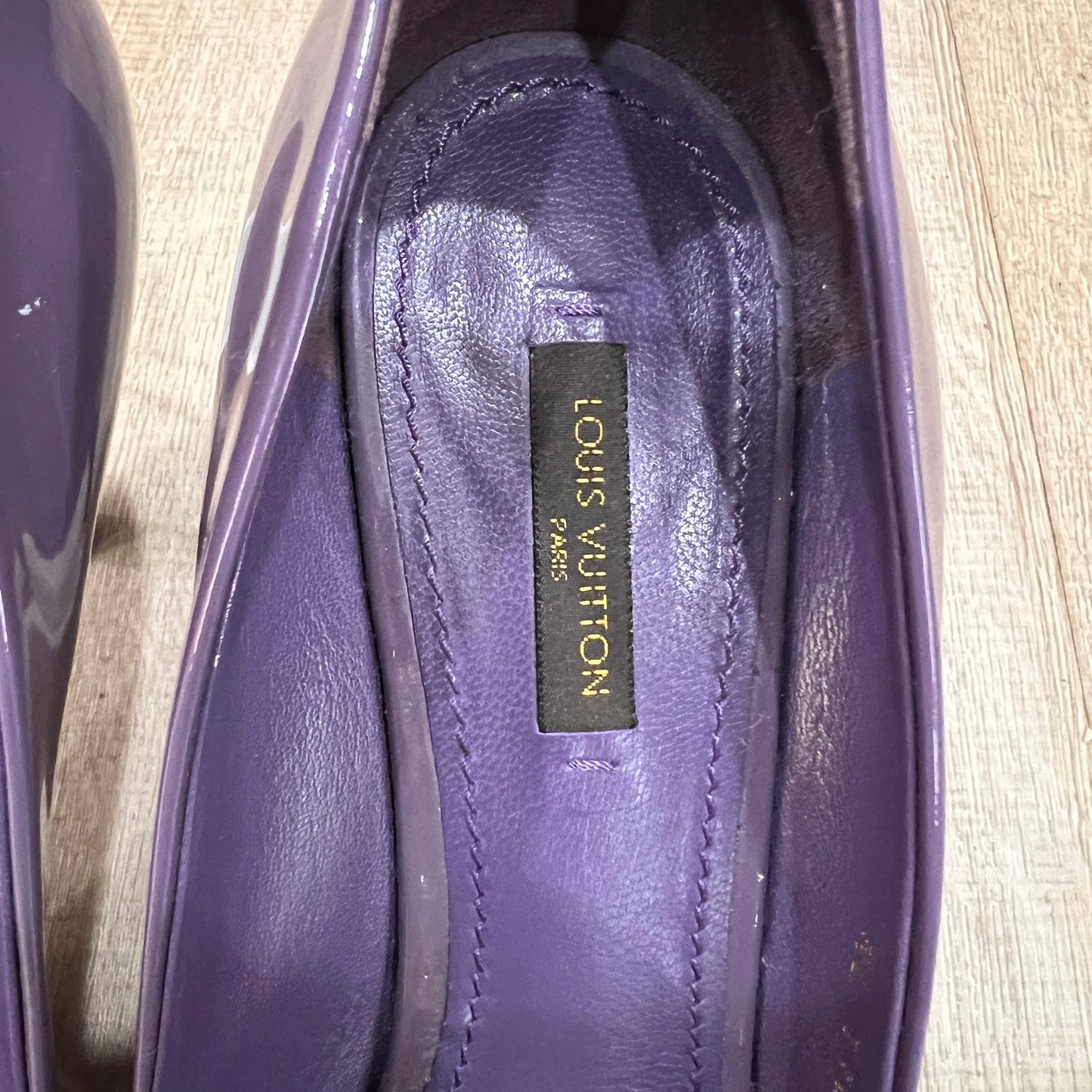 LOUIS VUITTON Purple Shoes