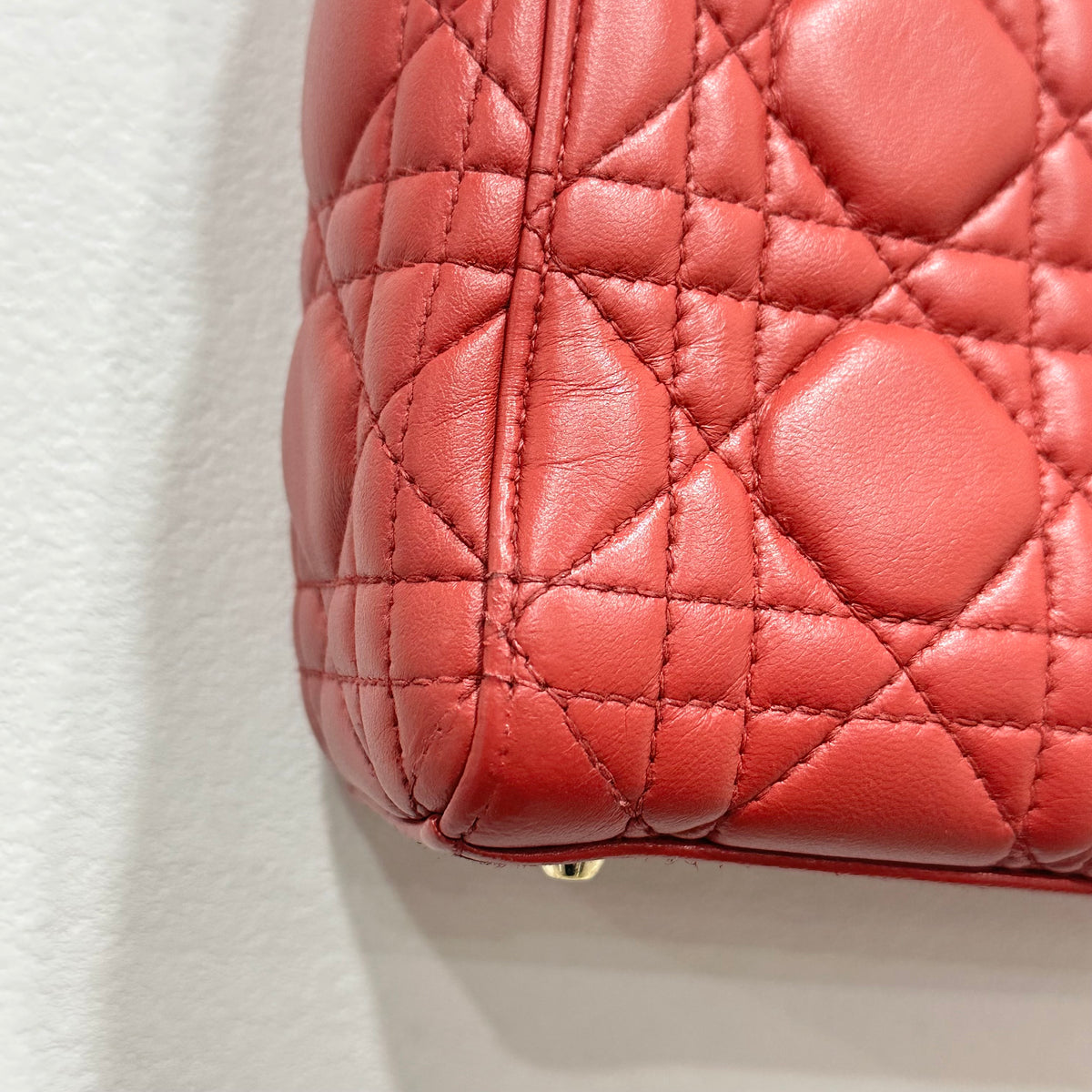 Christian Dior Lady Dior Red