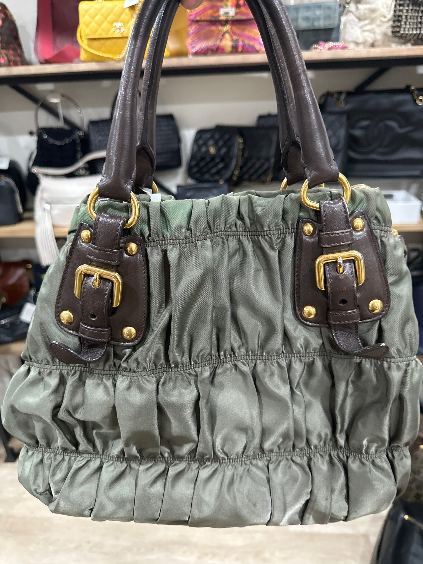 Prada Gaufre Tessuto
