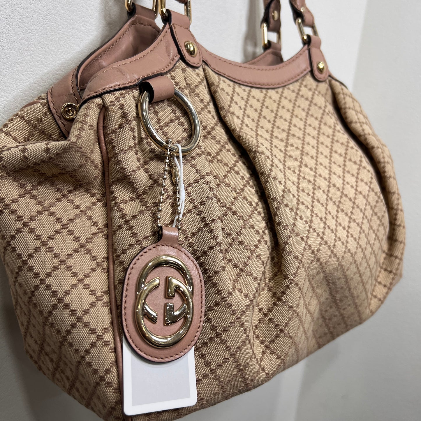 GUCCI Sukey Tote Diamante Canvas