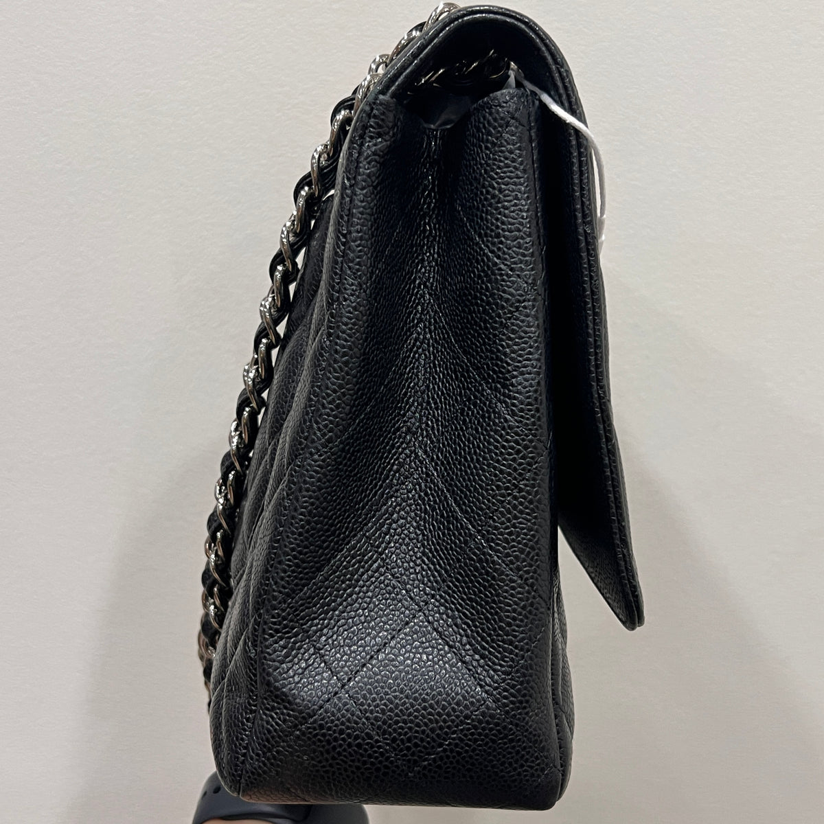 CHANEL Caviar Single Flap Jumbo
