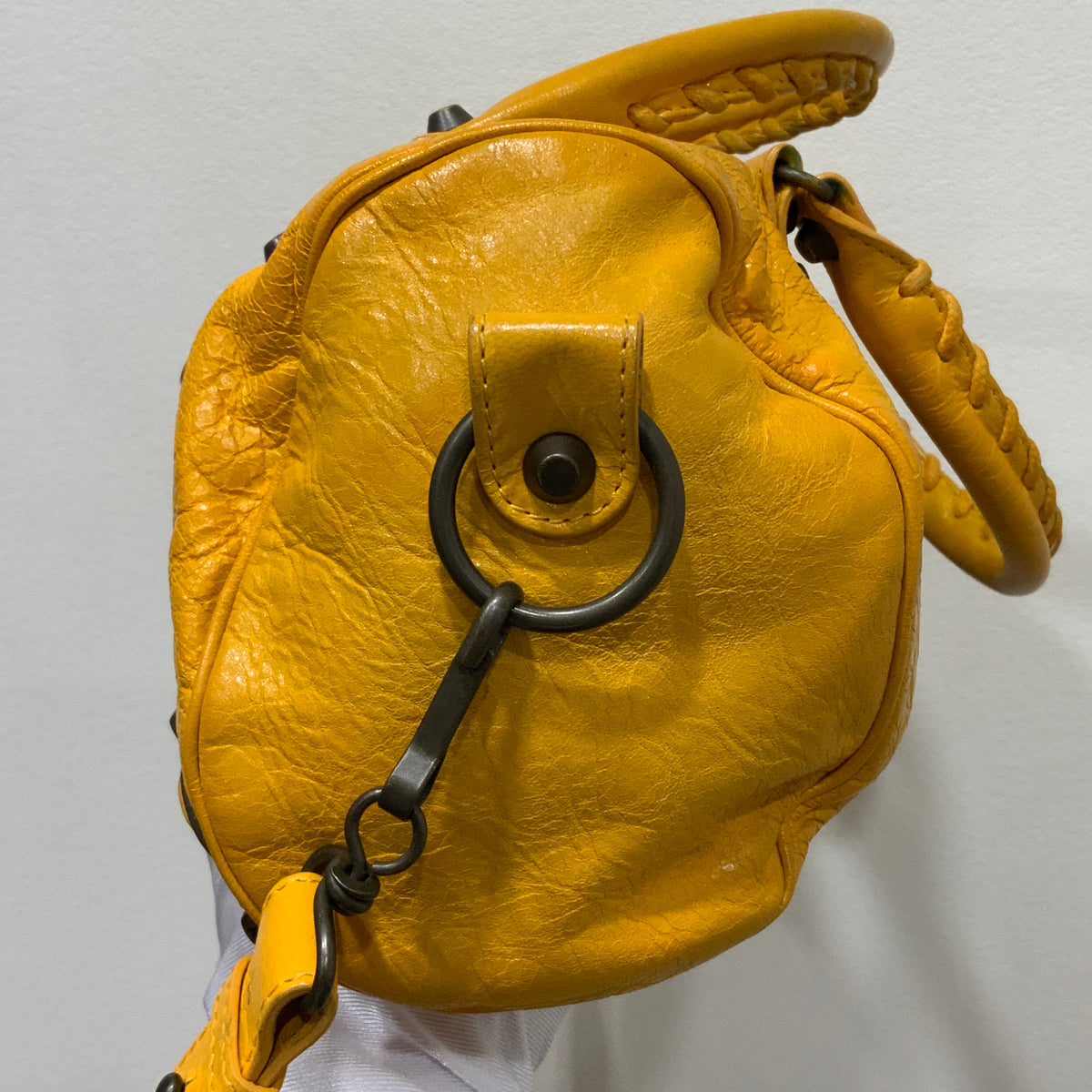 BALENCIAGA Classic Twiggy Bag 25cm Mango/Mangue Color