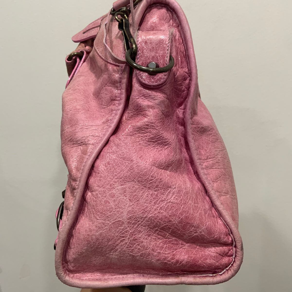 BALENCIAGA Pink City Bag Medium