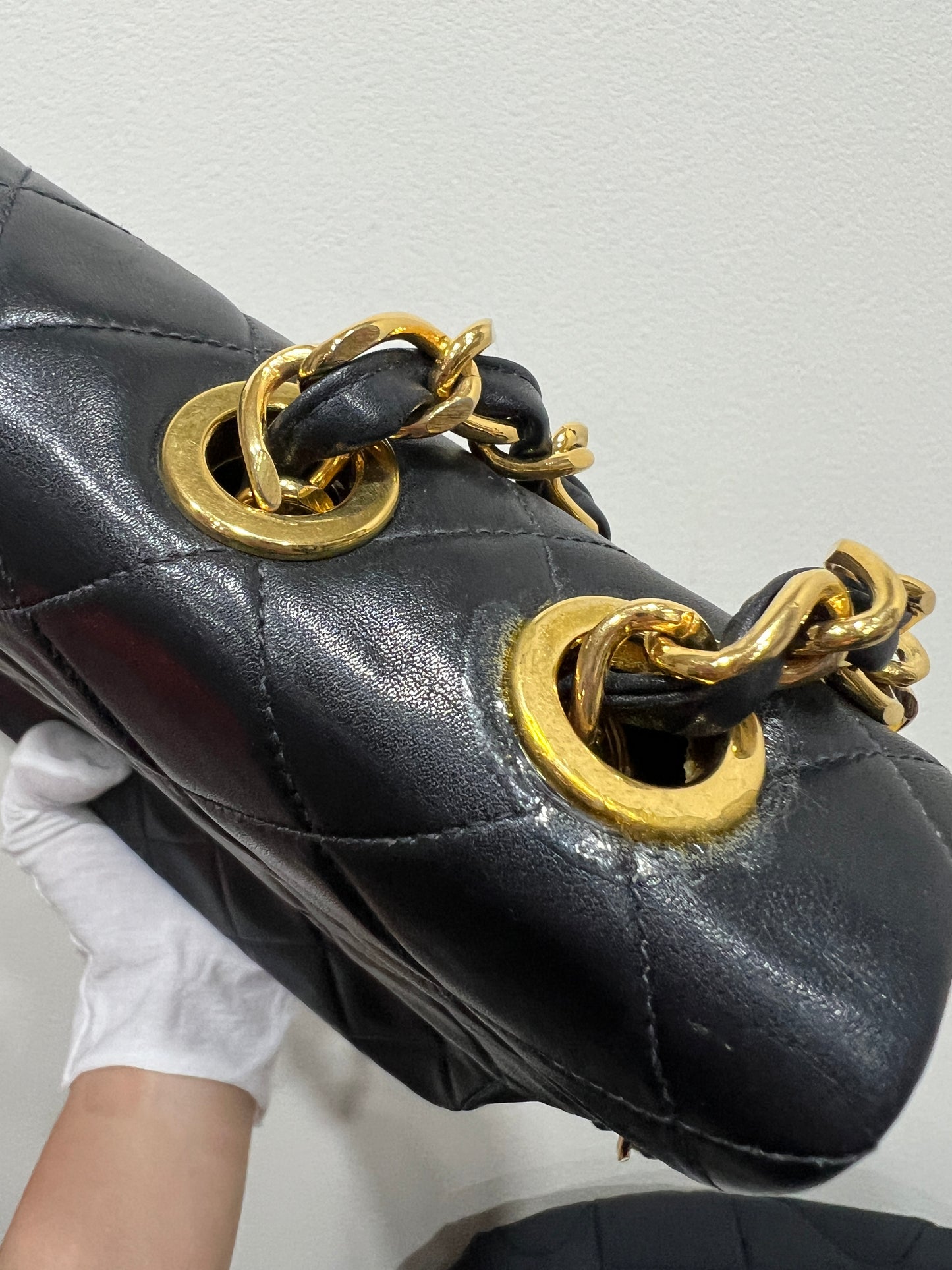 CHANEL Classic Jumbo 35 24K gold