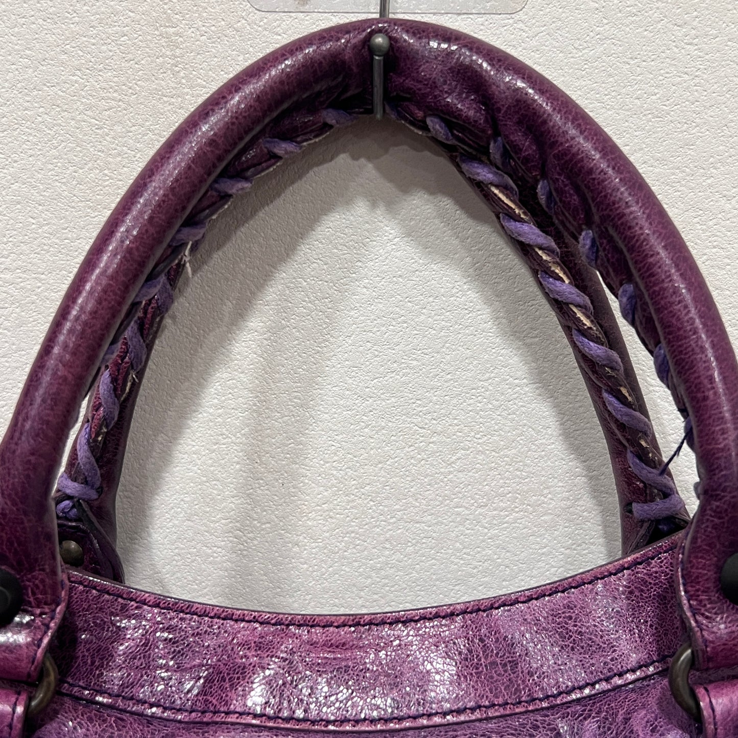 BALENCIAGA City Bag Medium Purple