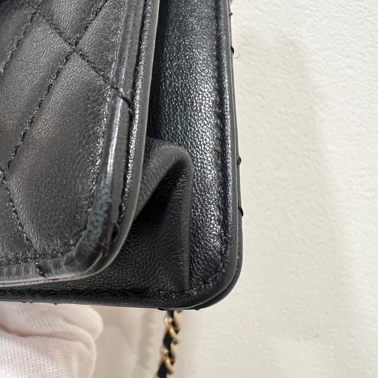 CHANEL Mini Chic Pearl Flap Bag Quilted