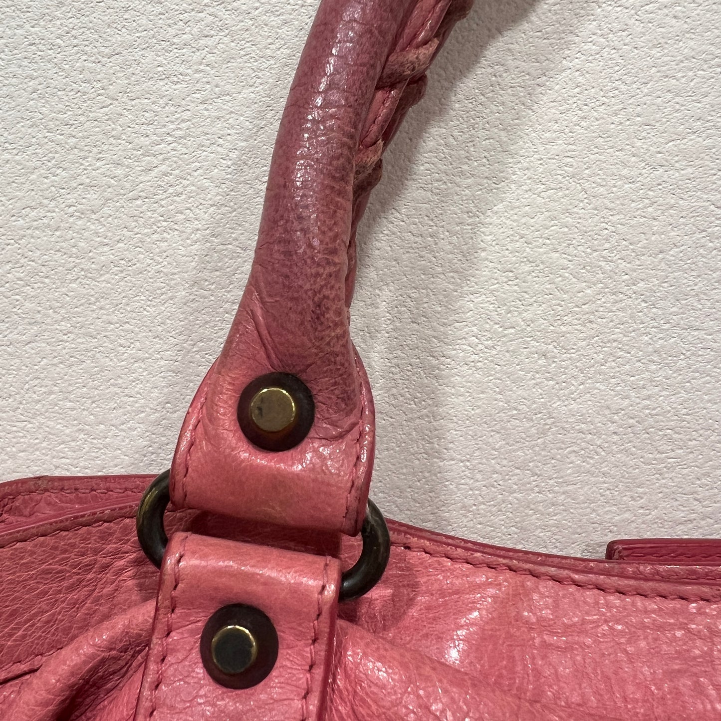 BALENCIAGA Pink City Bag