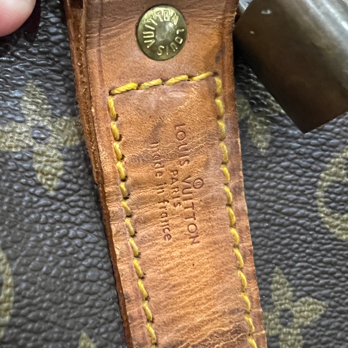 LOUIS VUITTON Keepall 55cm w/ strap