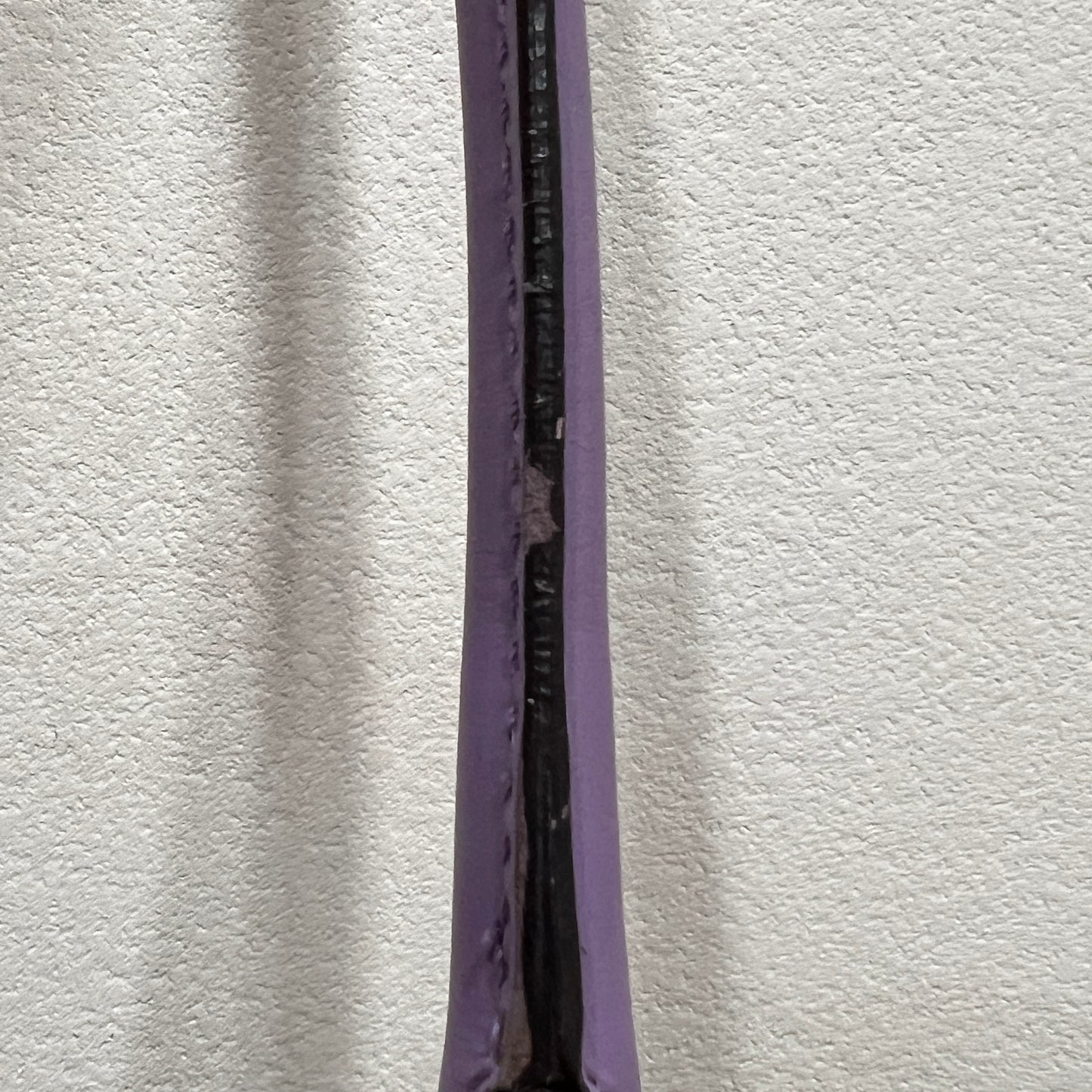 GUCCI GG Canvas Tote Bag Purple Trim and Leather Tassel Charm