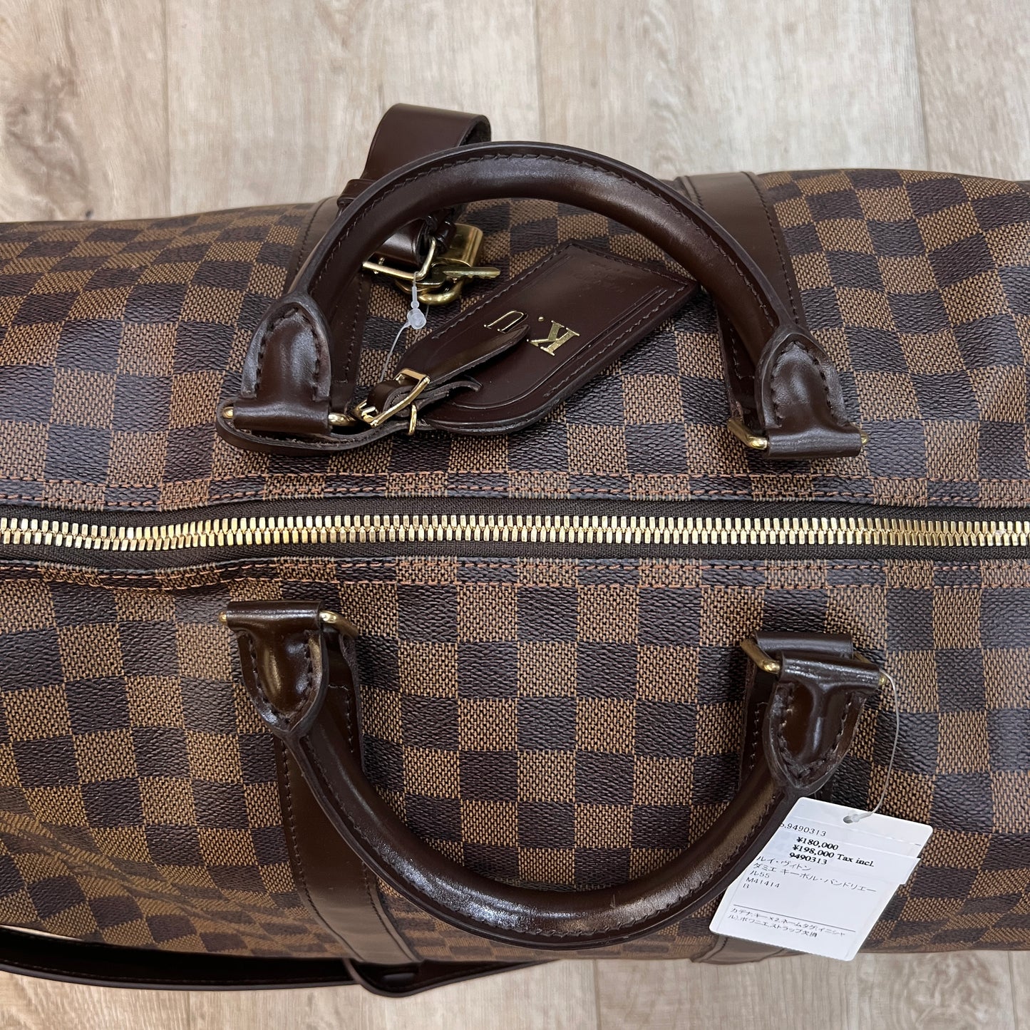 LOUIS VUITTON Damier Keepall 55cm