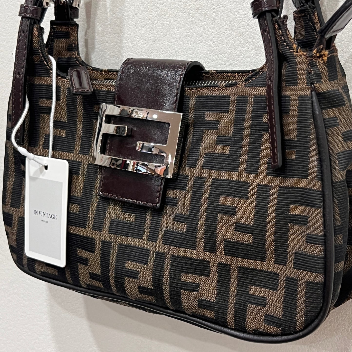 FENDI Zucca Shoulder Bag