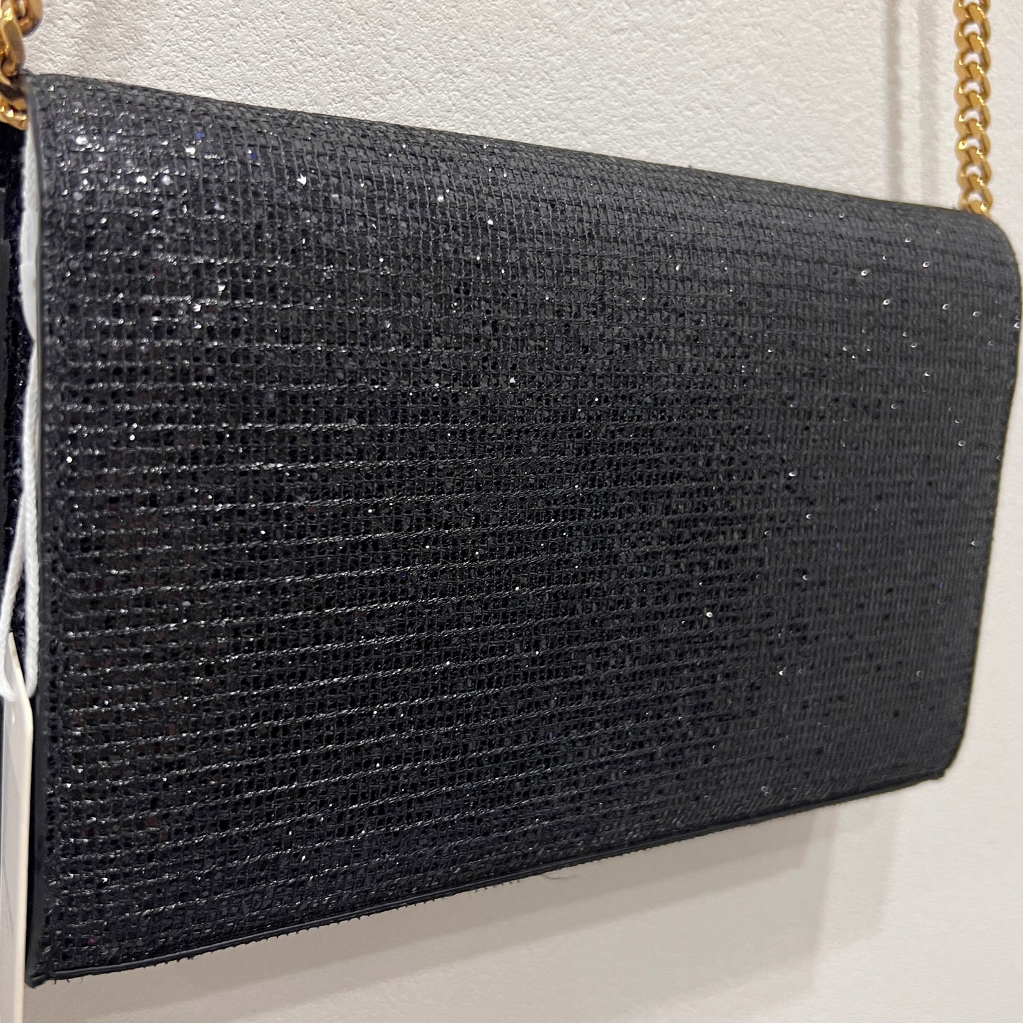 YSL Rare Kate Glitter Chain Wallet