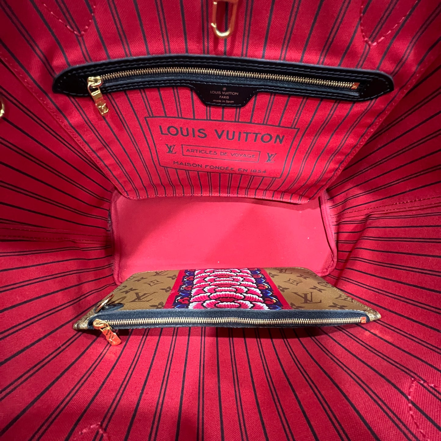 LOUIS VUITTON X Yamamoto Neverfull