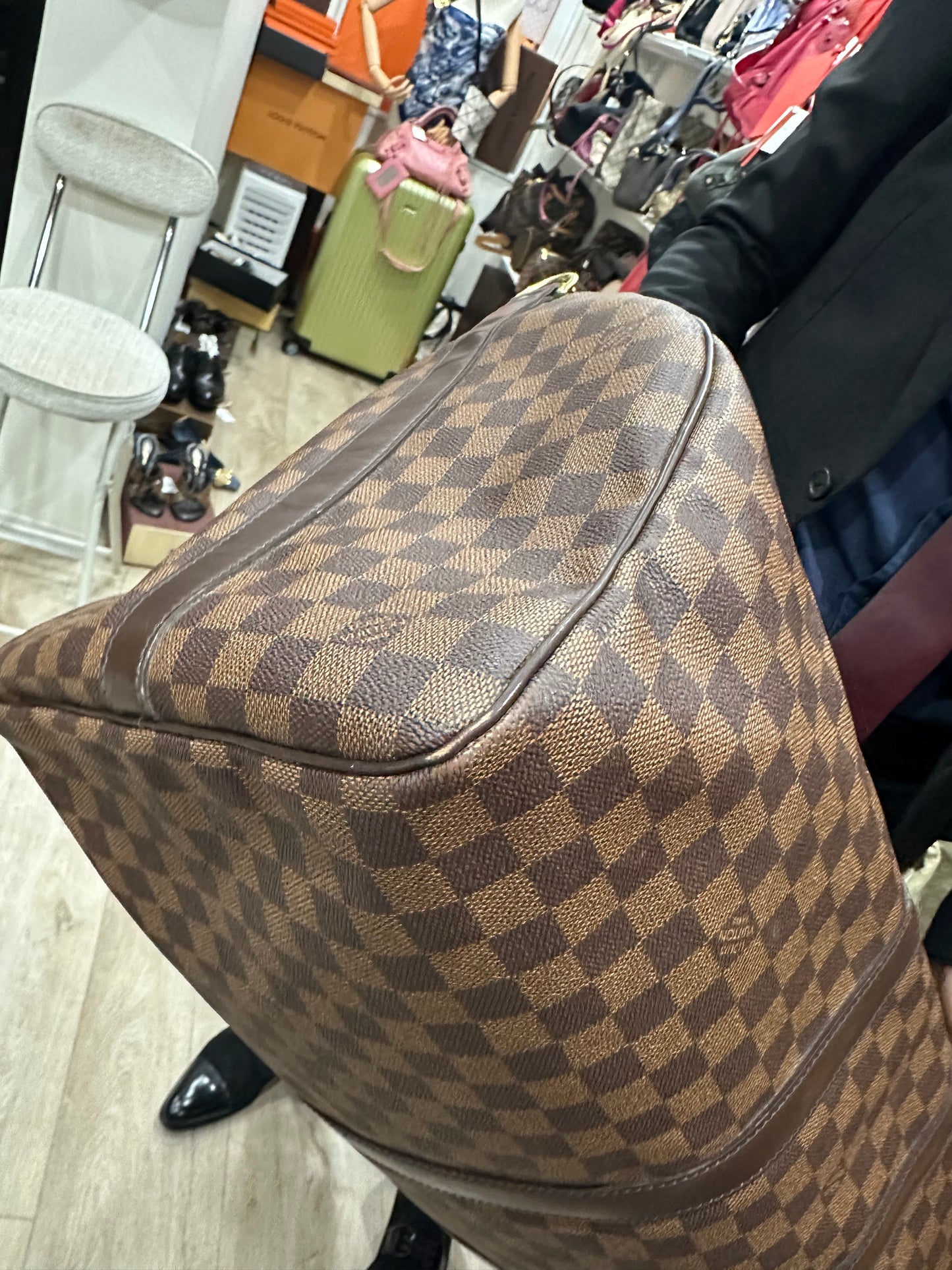 Louis Vuitton Damier ebene keepall 55