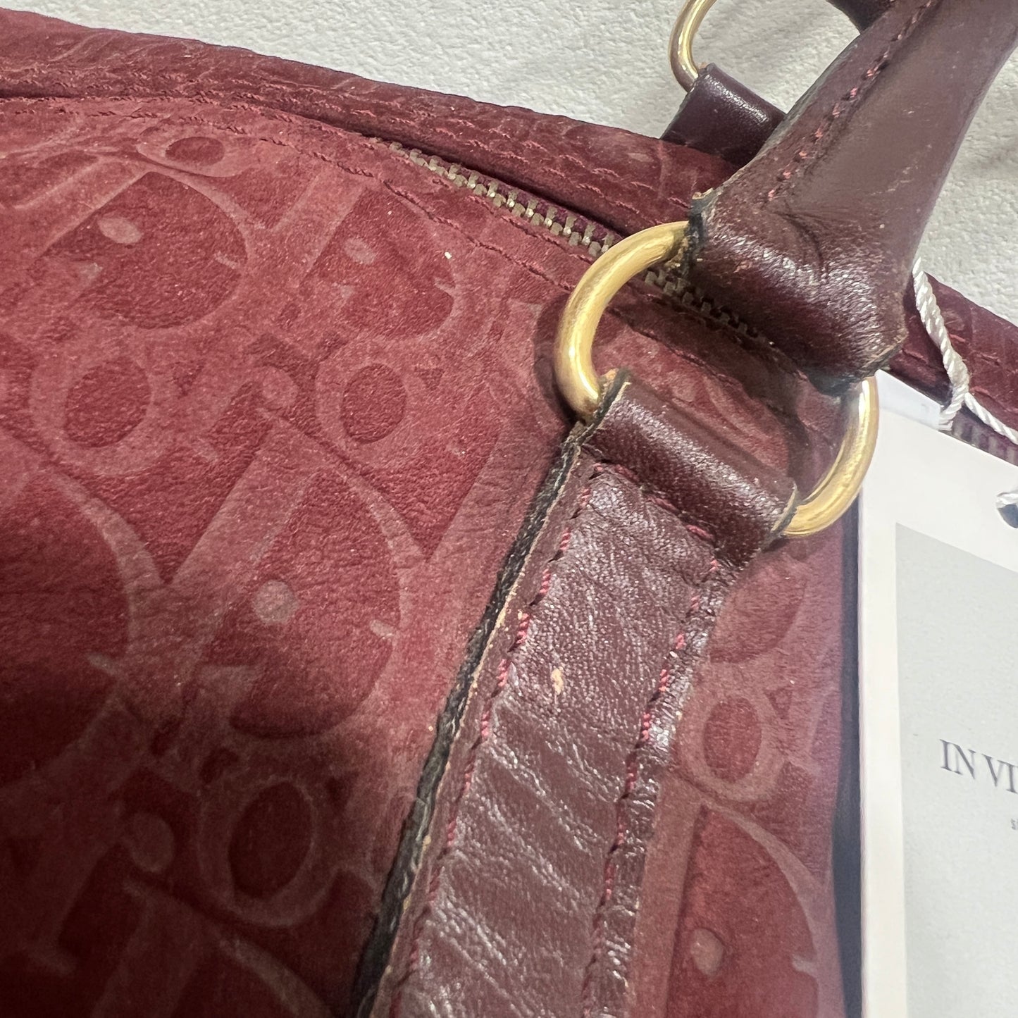 DIOR TROTTER BOSTON BAG 40cm
