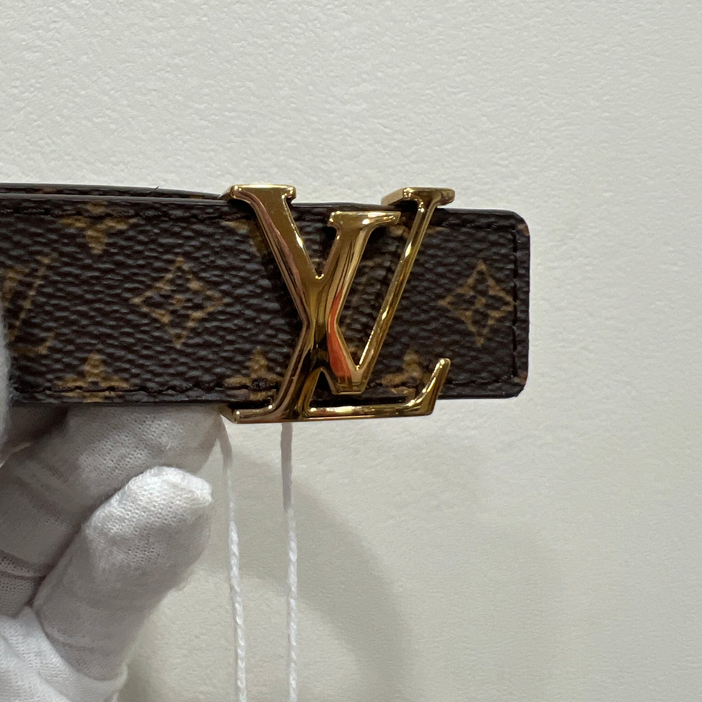 LOUIS VUITTON Belt Monogram 90cm