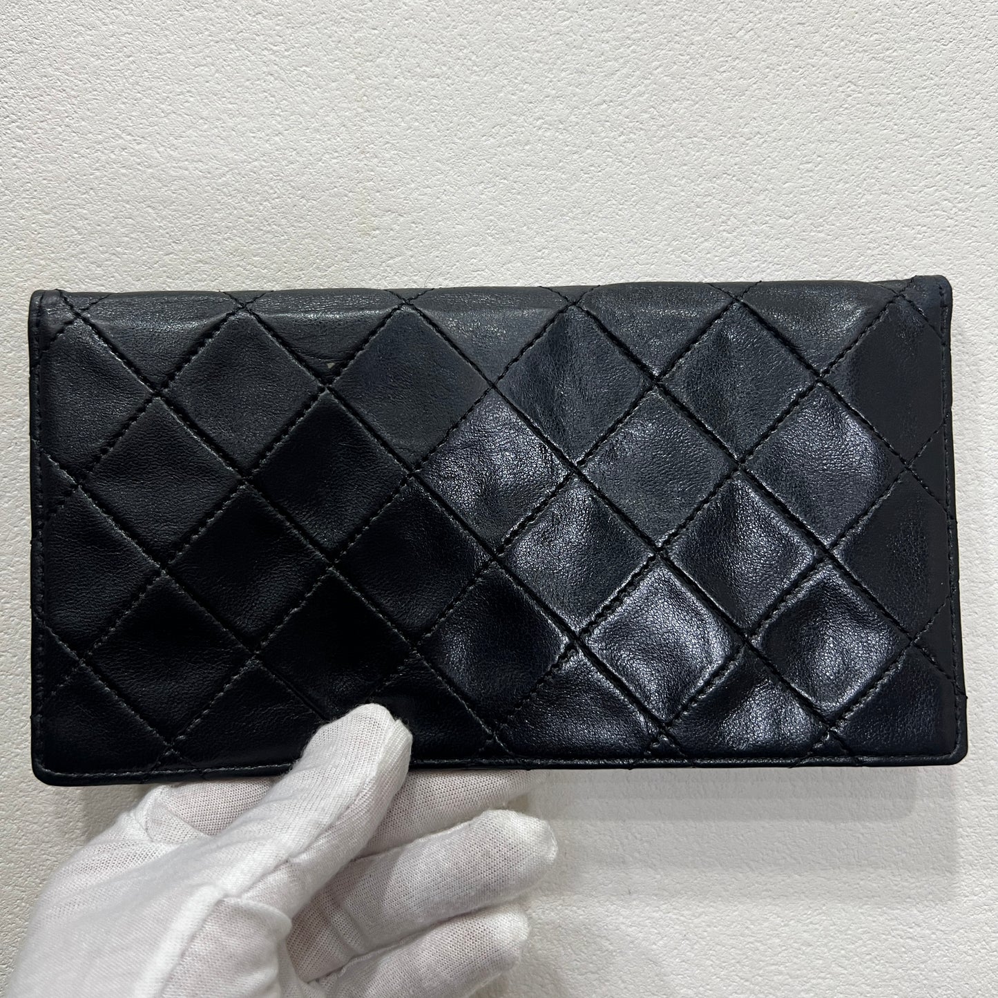 CHANEL Vintage Classic Flap with Wallet 24K gold 27cm