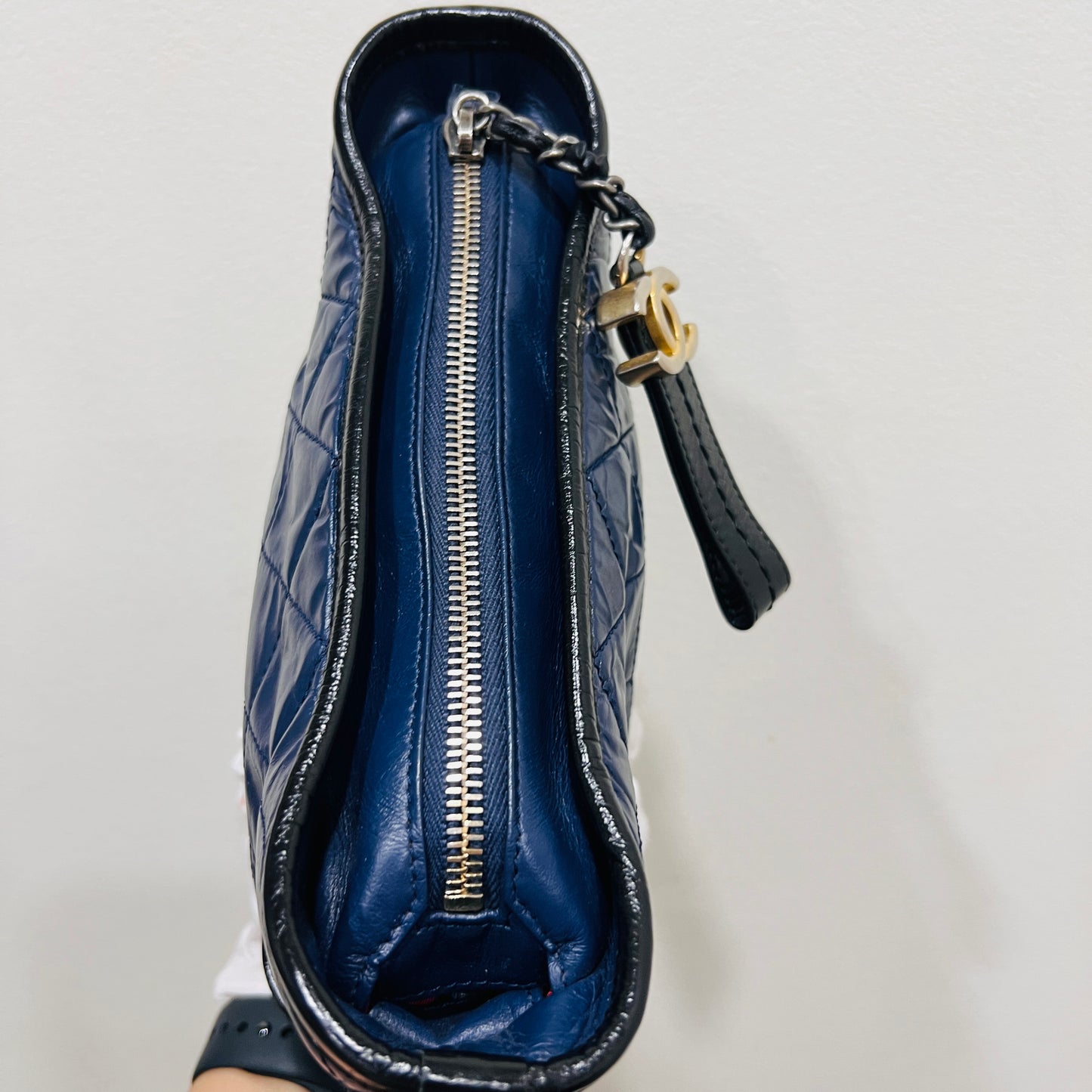 CHANEL Gabrielle Medium Navy Blue