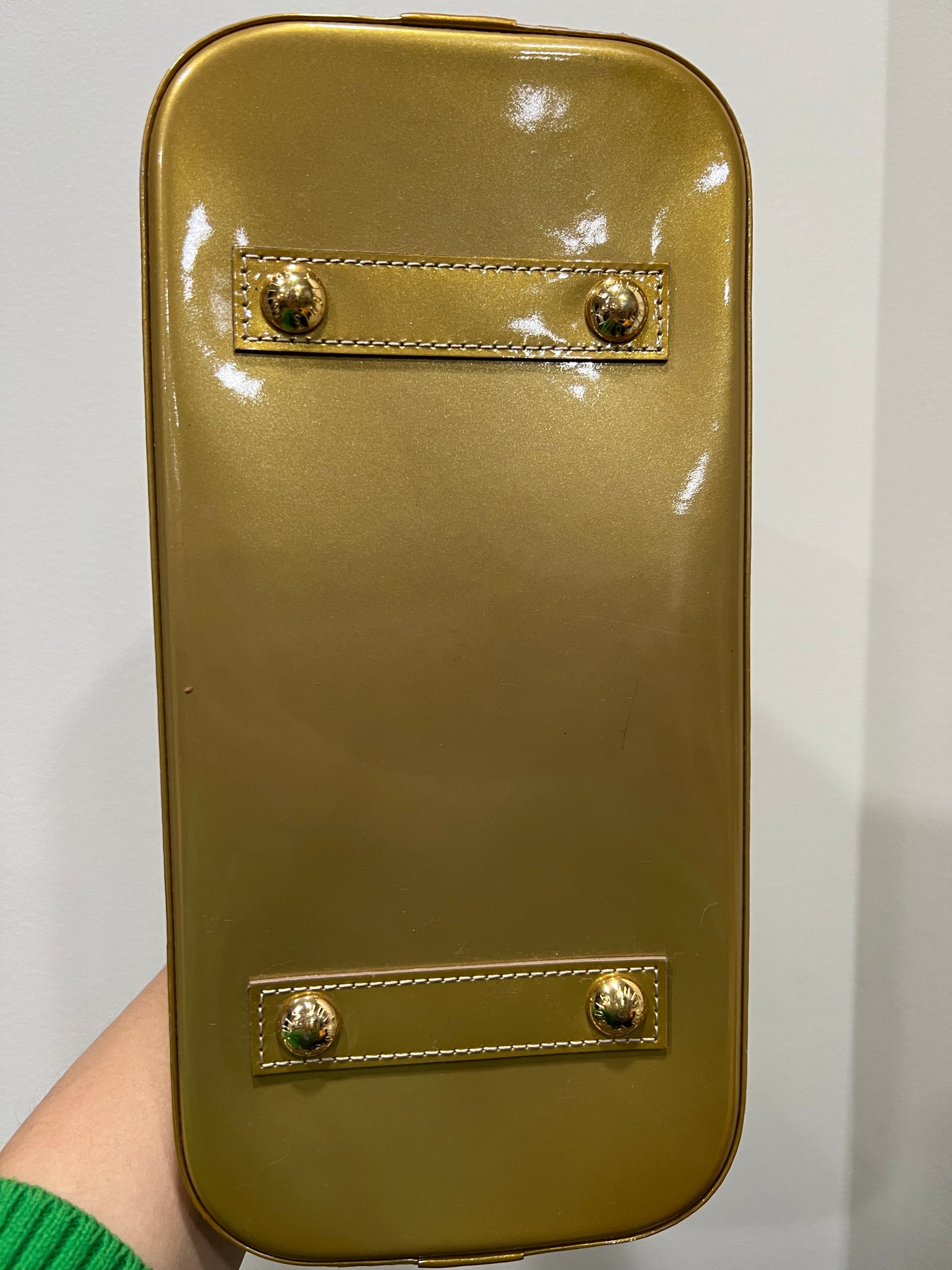 LOUIS VUITTON Gold Handbag