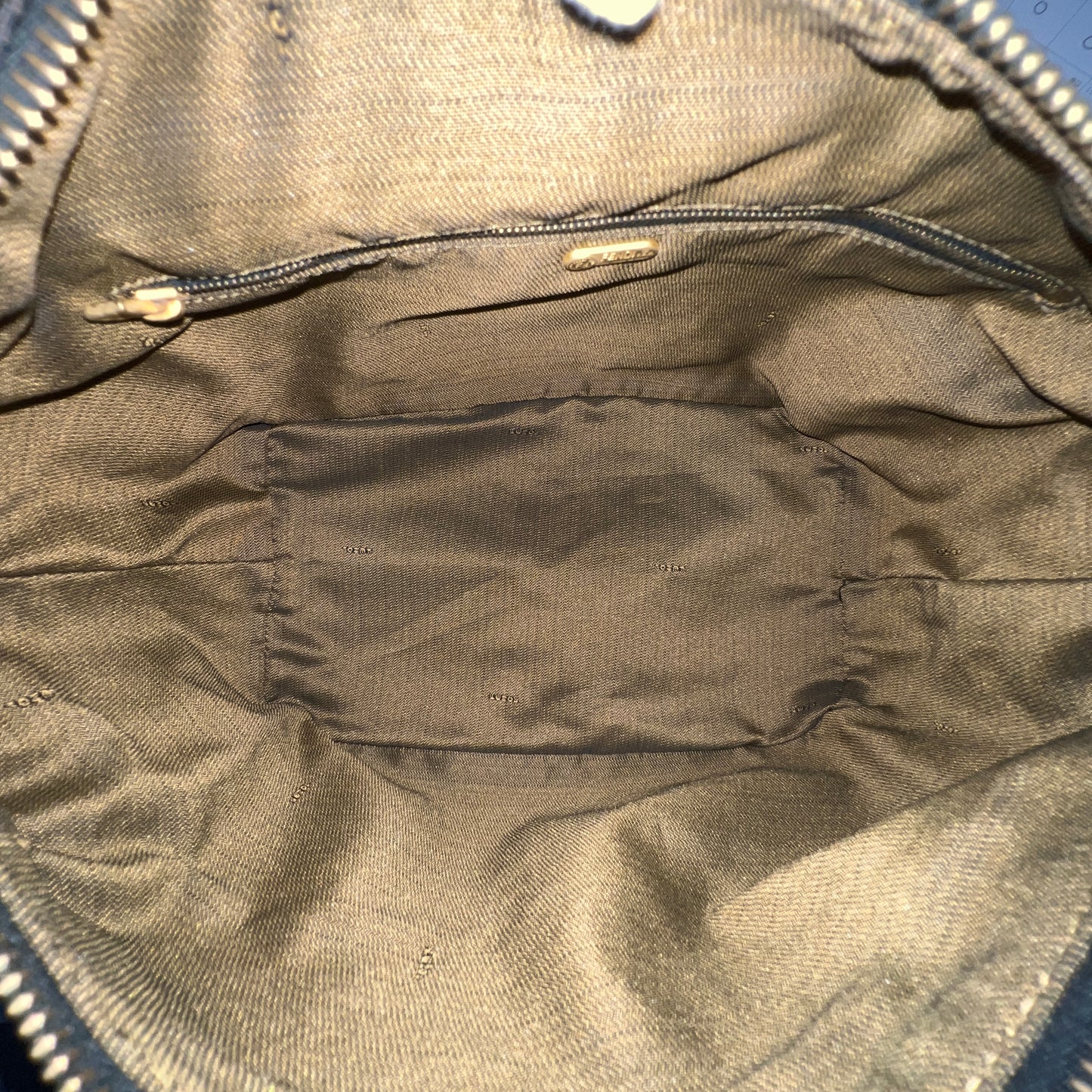 FENDI Zucca Vanity Bag 24cm
