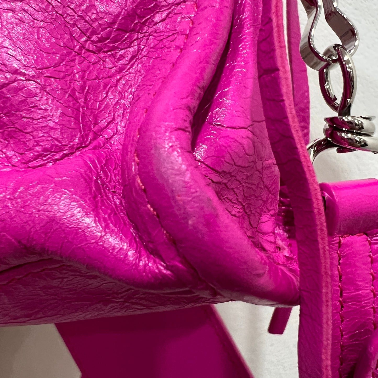 BALENCIAGA Le City Bag Mini in Hot Pink