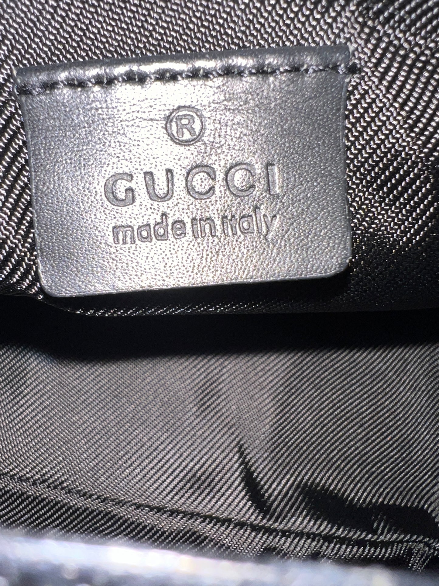 GUCCI Canvas Black Handbag (53660)