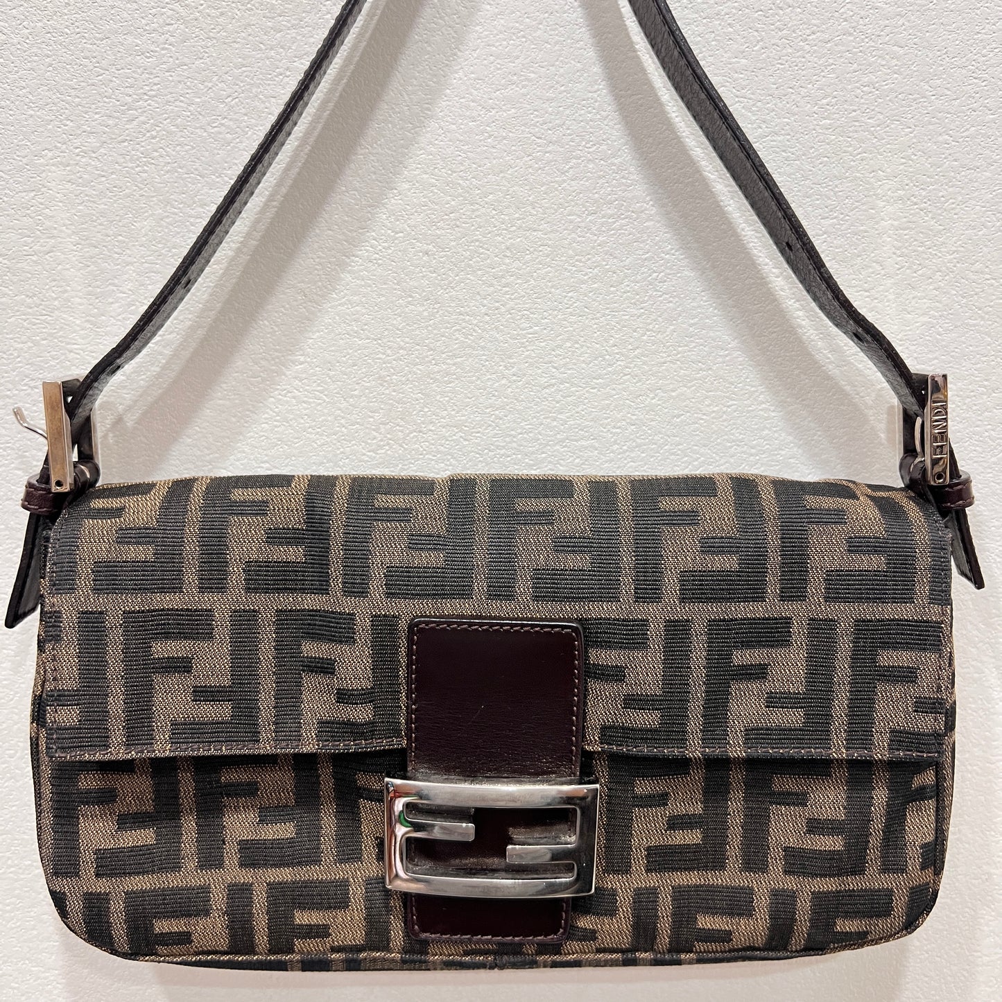FENDI Baguette Silver Hardware